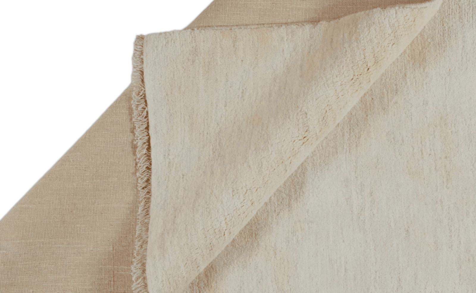 Gabbeh — Hand-knotted, 210x296 cm, Beige, 100% Virgin Wool | View 7