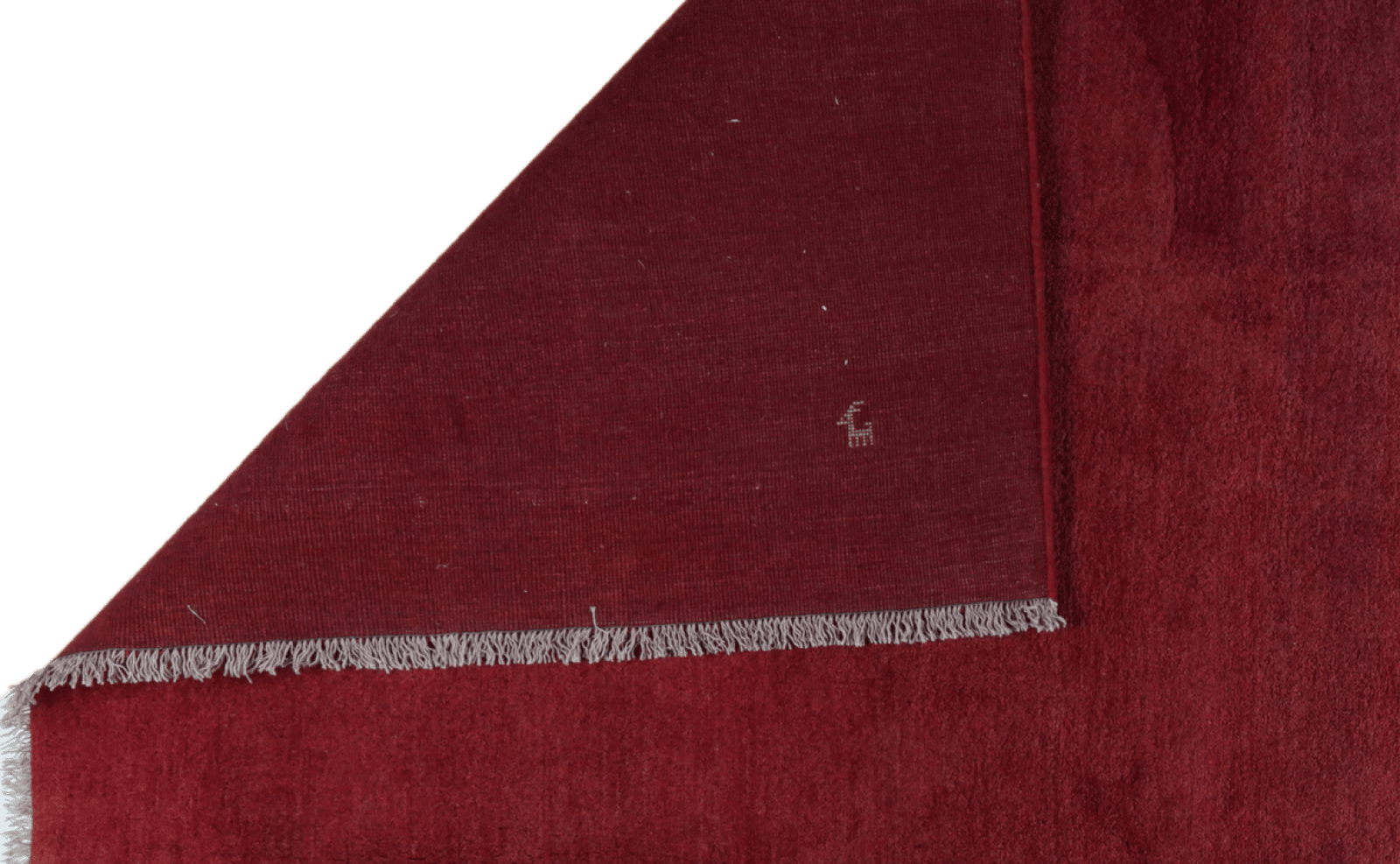 Gabbeh — Hand-knotted, 301x390 cm, Red, 100% Virgin Wool | View 5