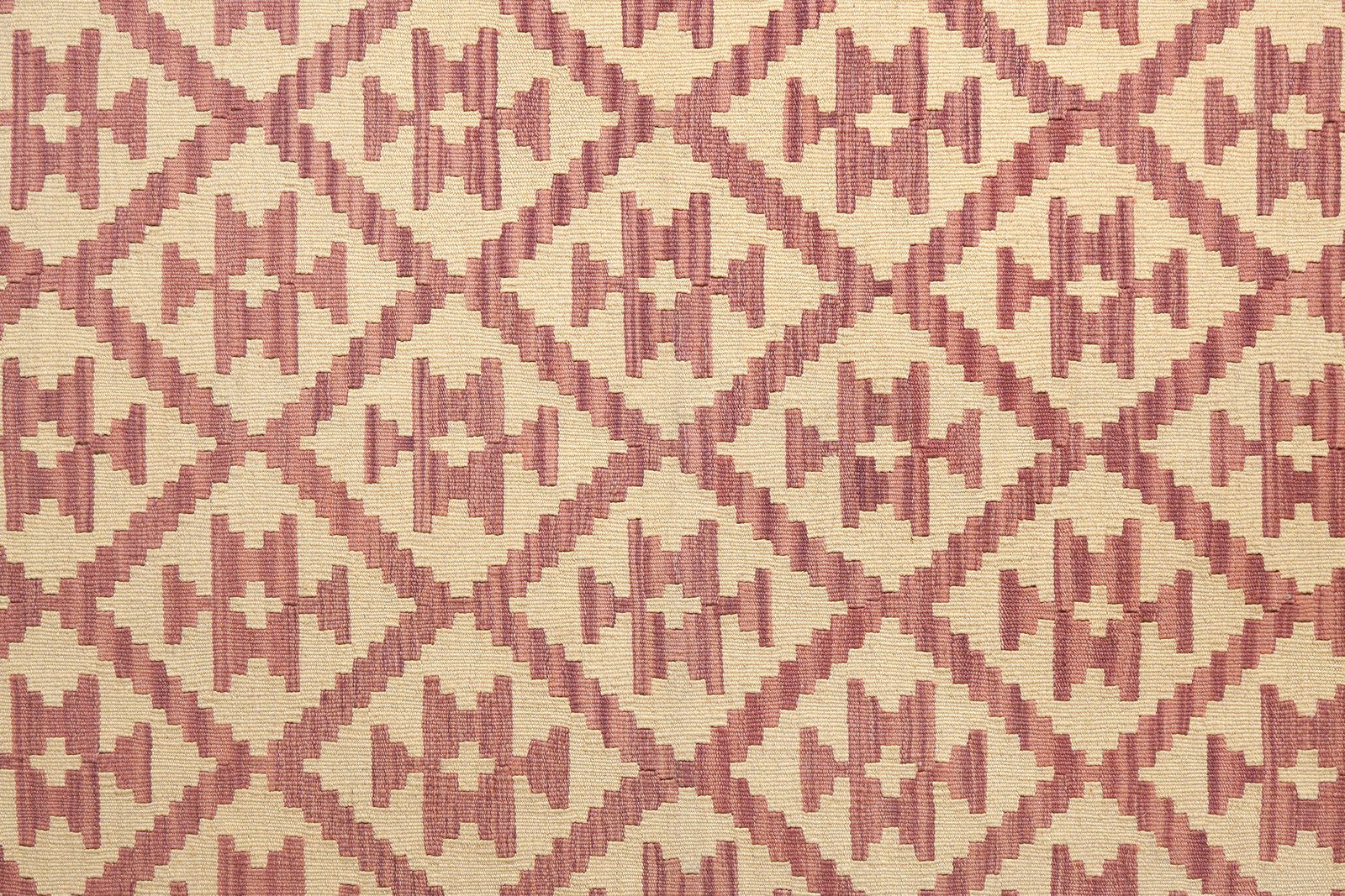 Kelim Gashgai — Handmade, 170x236 cm, Pink, 100% Virgin Wool | View 5
