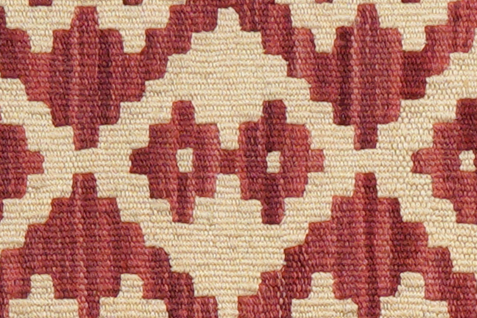 Kelim Gashgai — Handgefertigt, 90x62 cm, Beige, 100% Virgin Wool | View 6