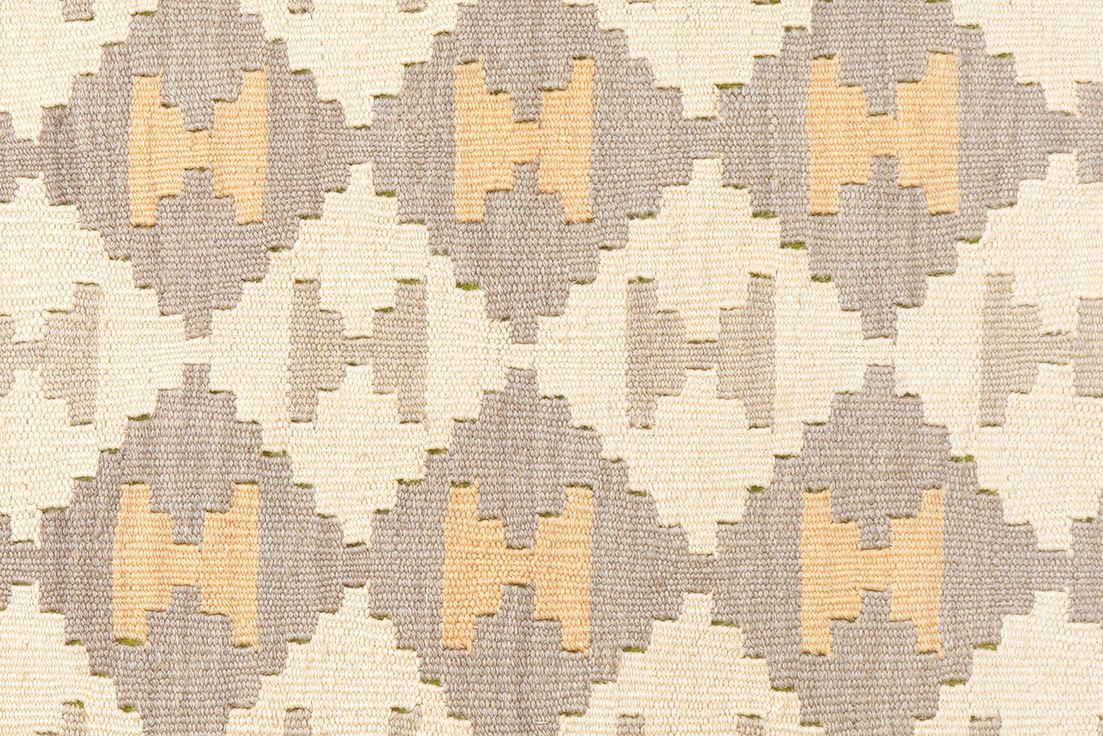 Kelim Gashgai — Handmade, 118x167 cm, Beige, 100% Virgin Wool | View 5