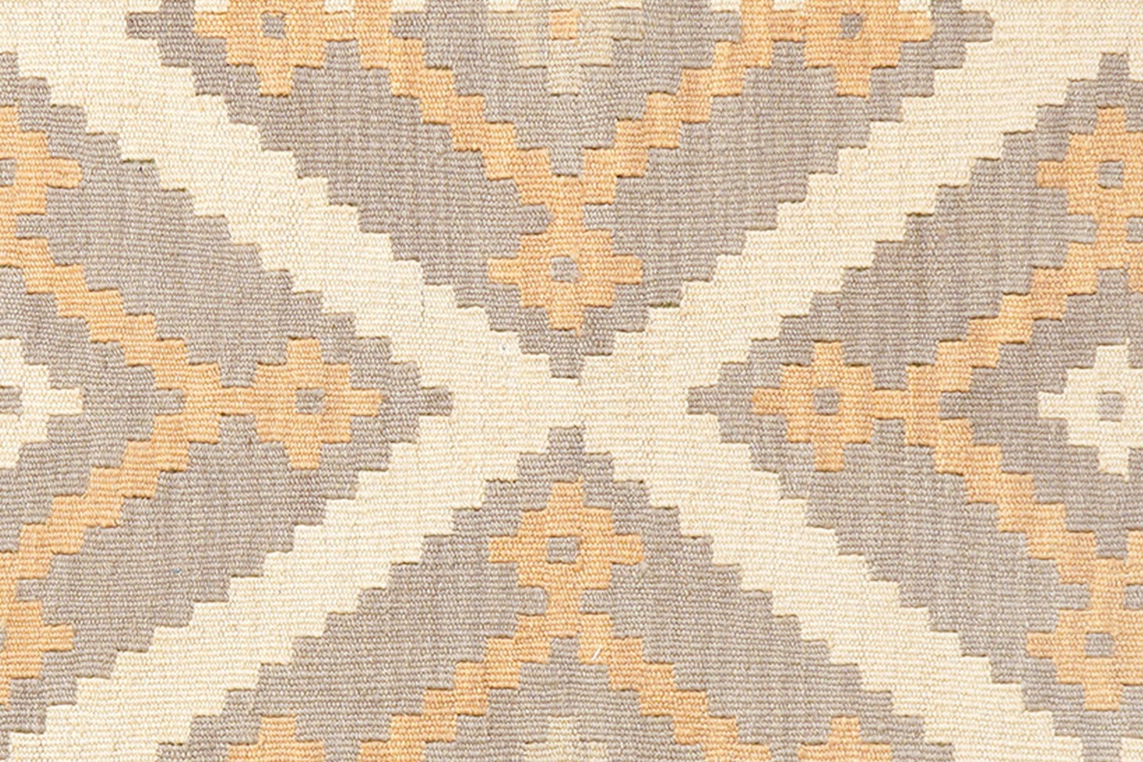 Kelim Gashgai — Handmade, 84x203 cm, Beige, 100% Virgin Wool | View 5