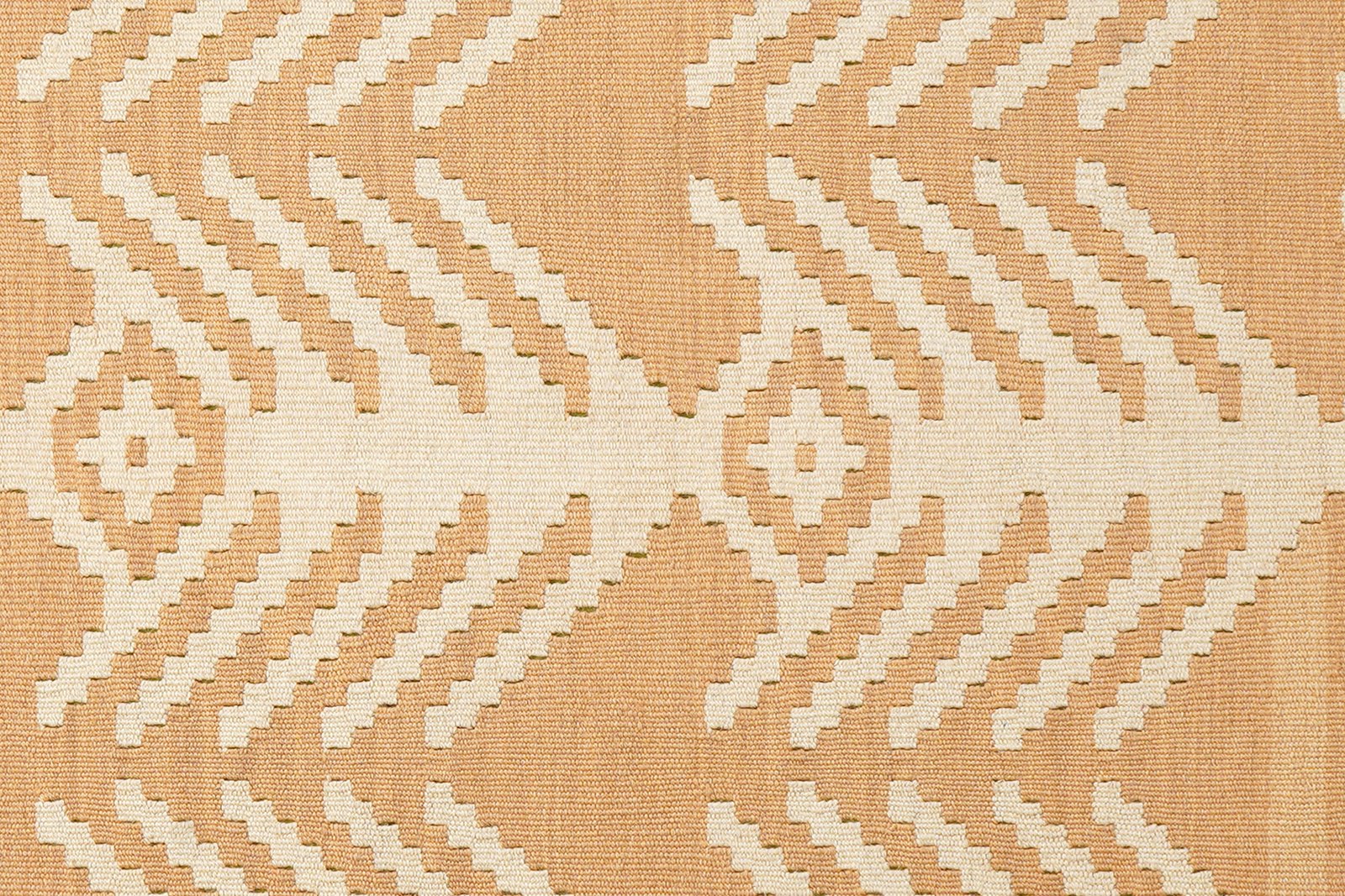 Kelim Gashgai — Handmade, 102x150 cm, Yellow, 100% Virgin Wool | View 5