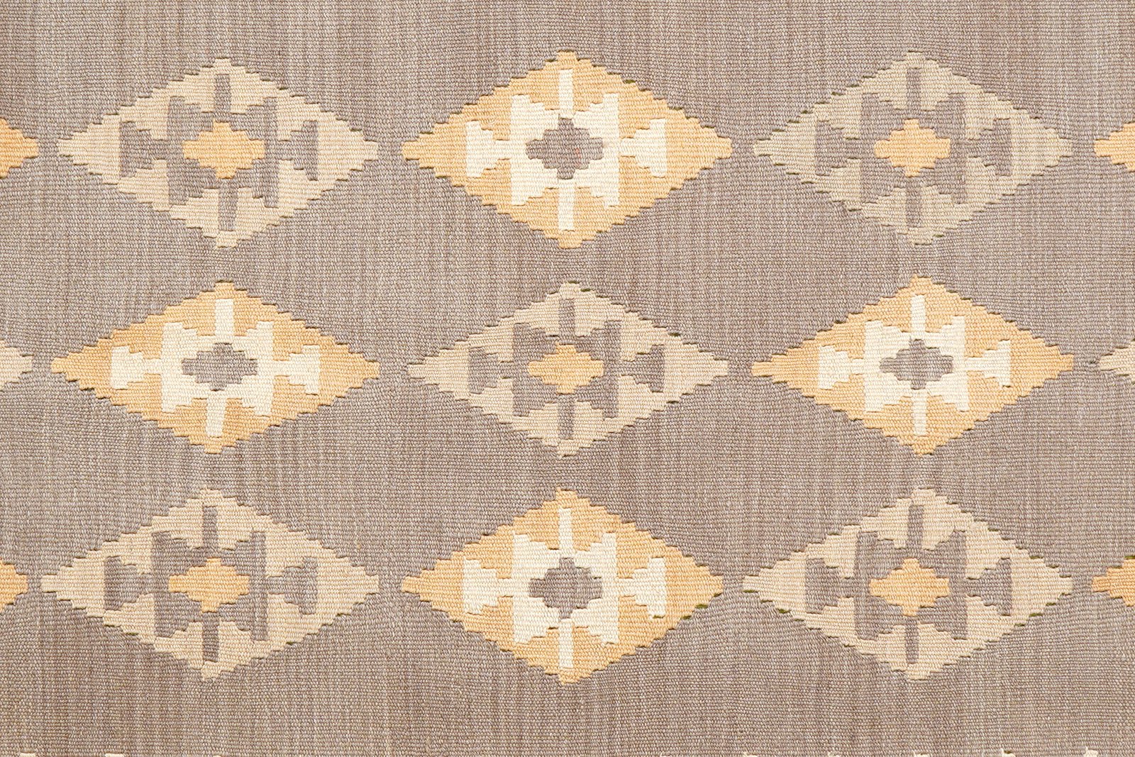 Kelim Gashgai — Handmade, 121x190 cm, Grey, 100% Virgin Wool | View 5