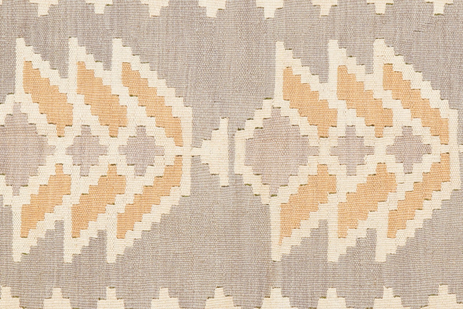 Kelim Gashgai — Handmade, 120x169 cm, Grey, 100% Virgin Wool | View 5