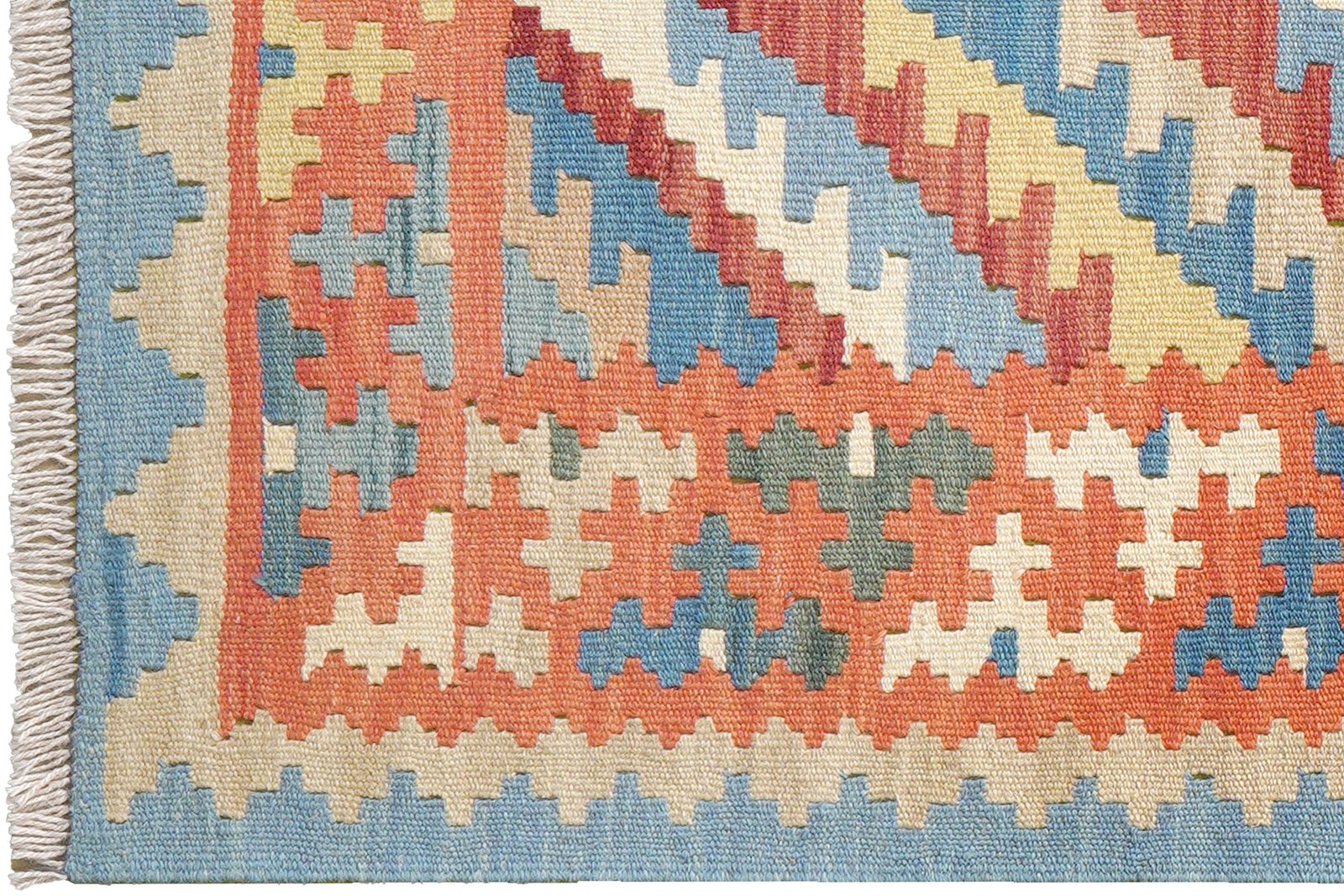Kelim Gashgai — Handmade, 83x192 cm, Multicolor, 100% Virgin Wool | View 3
