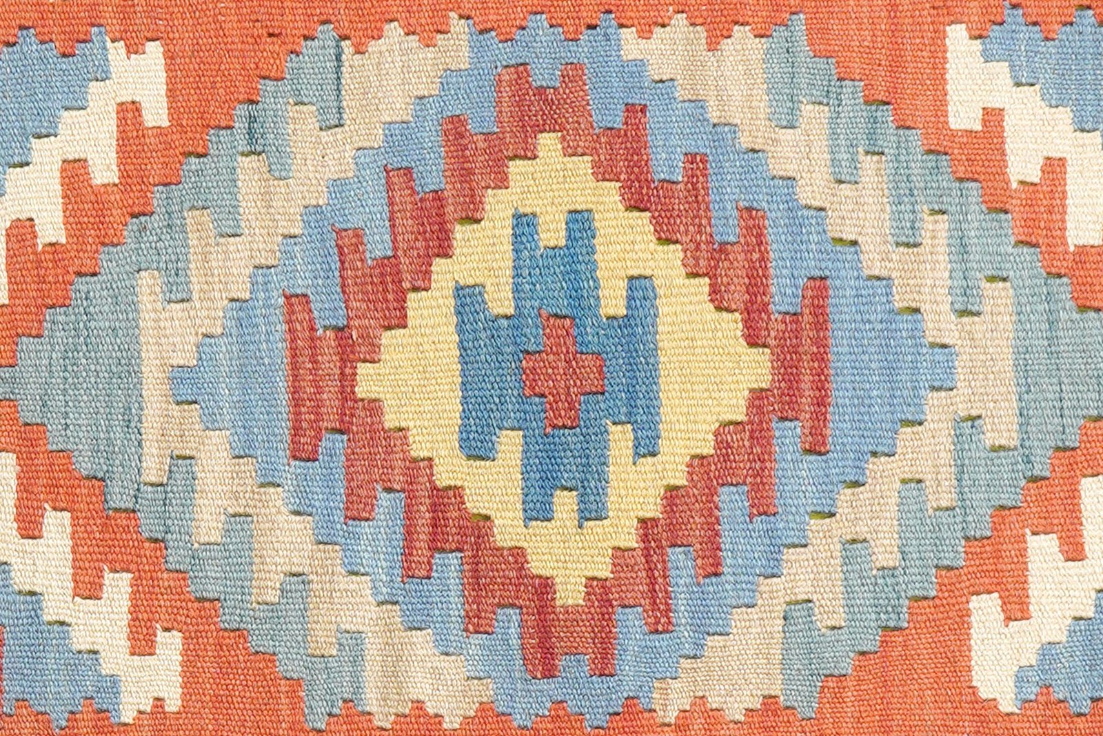 Kelim Gashgai — Handmade, 83x192 cm, Multicolor, 100% Virgin Wool | View 5