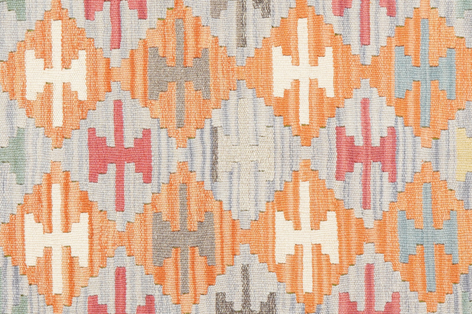 Kelim Gashgai — Handgefertigt, 192x150 cm, Rot, 100% Virgin Wool | View 6