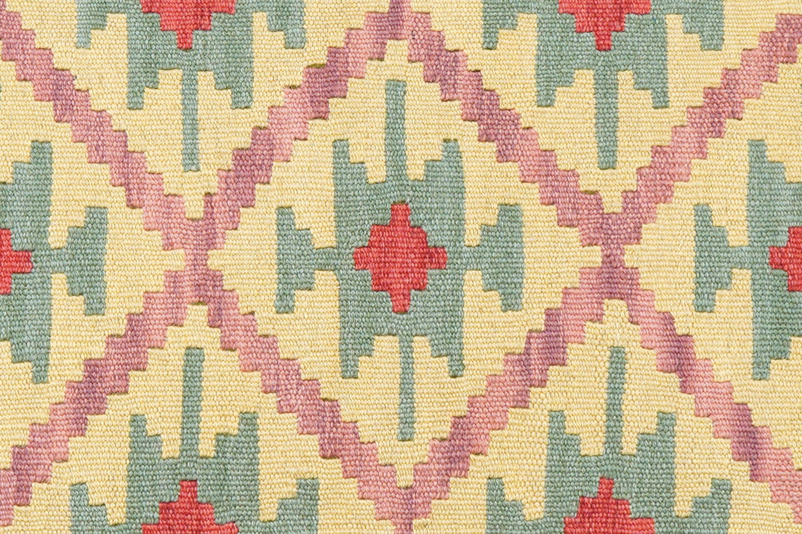 Kelim Gashgai — Handgefertigt, 198x60 cm, Blau, 100% Virgin Wool | View 6