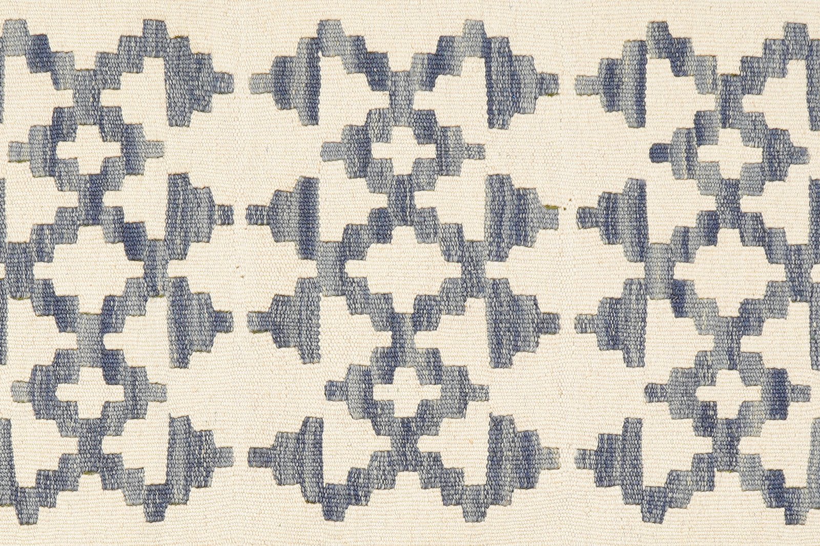Kelim Gashgai — Handmade, 85x256 cm, Beige, 100% Virgin Wool | View 5