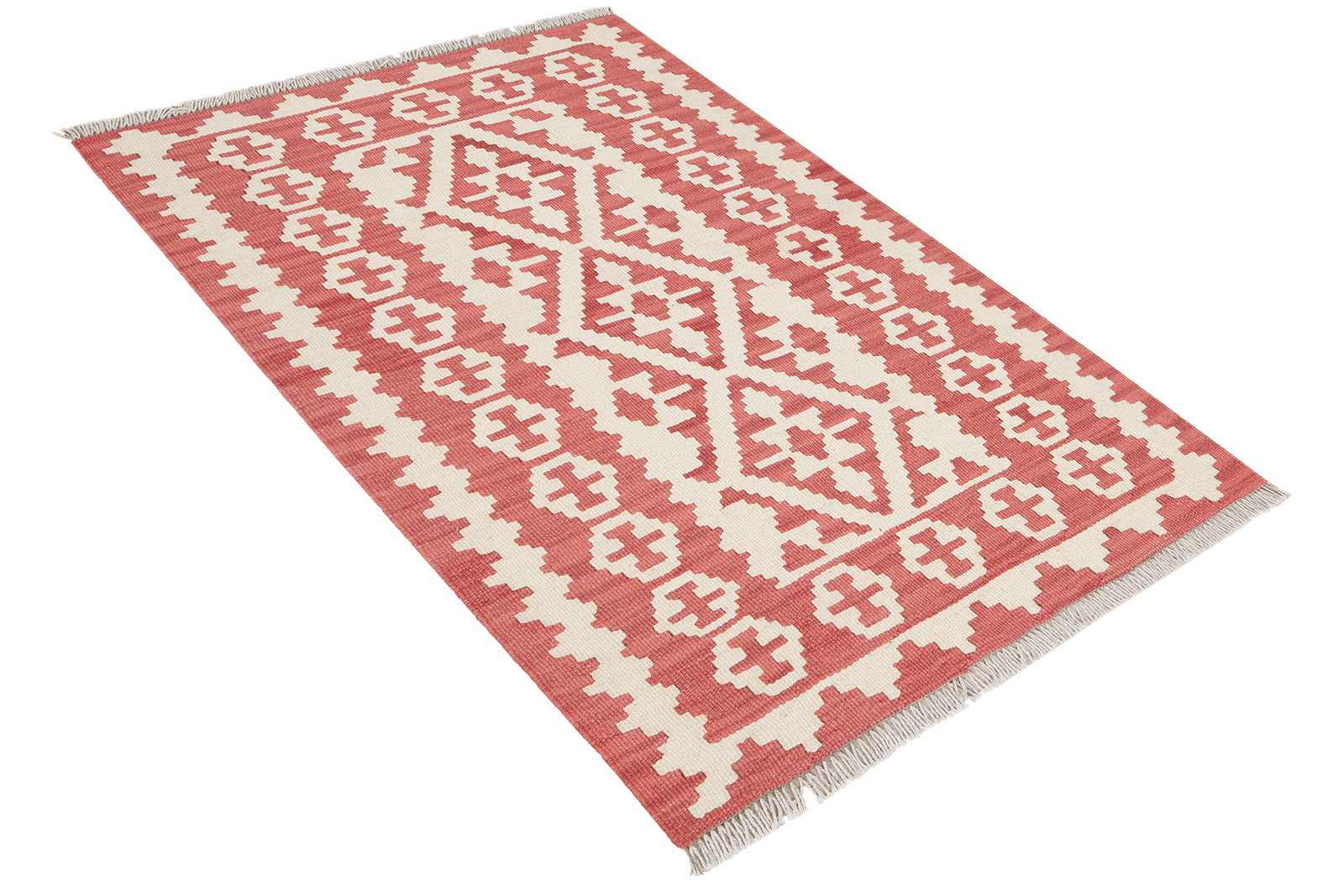 Kelim Gashgai — Handmade, 84x124 cm, Multicolor, 100% Virgin Wool | View 4
