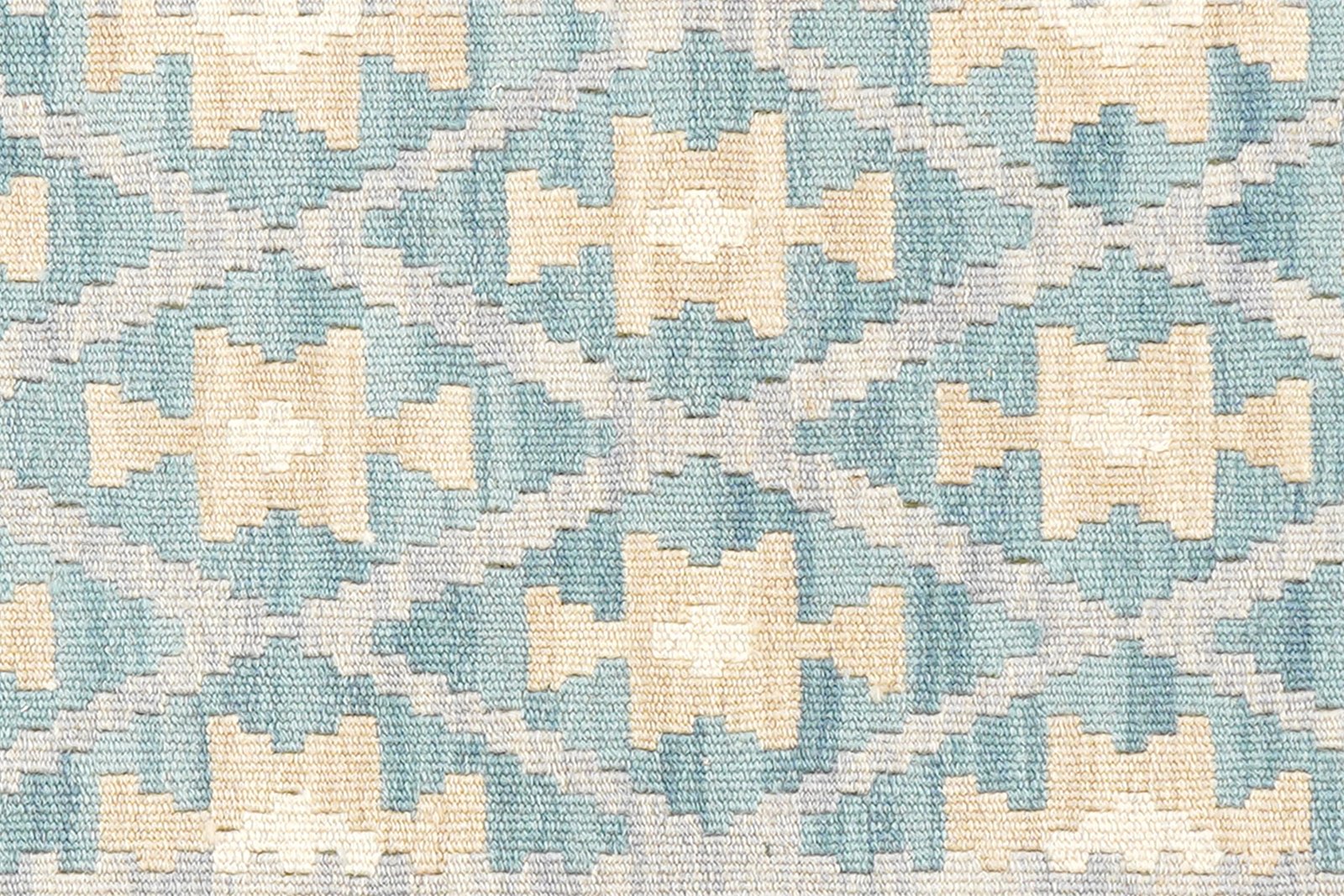 Kelim Gashgai — Handmade, 66x235 cm, Blue, 100% Virgin Wool | View 5