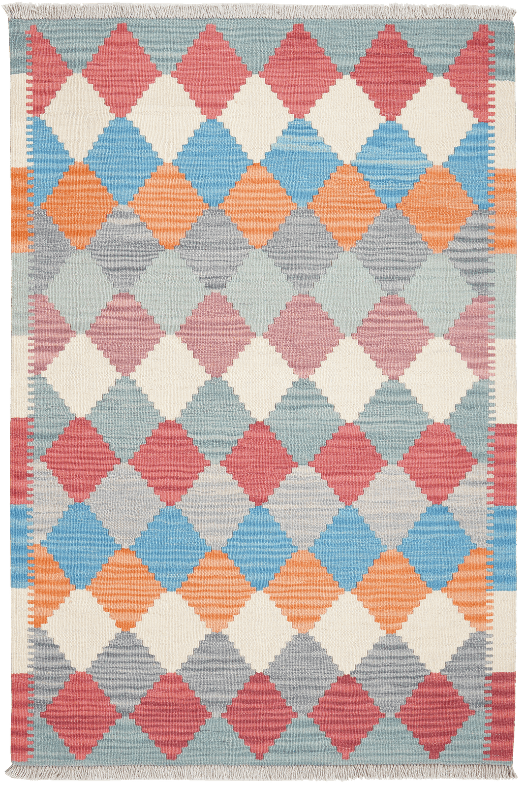 Kelim Gashgai — Handmade, 103x153 cm, Multicolor, 100% Virgin Wool | Main view