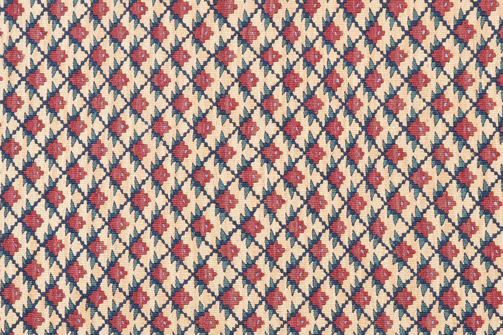 Kelim Senneh — Handmade, 100x146 cm, Multicolor, 100% Virgin Wool | View 5