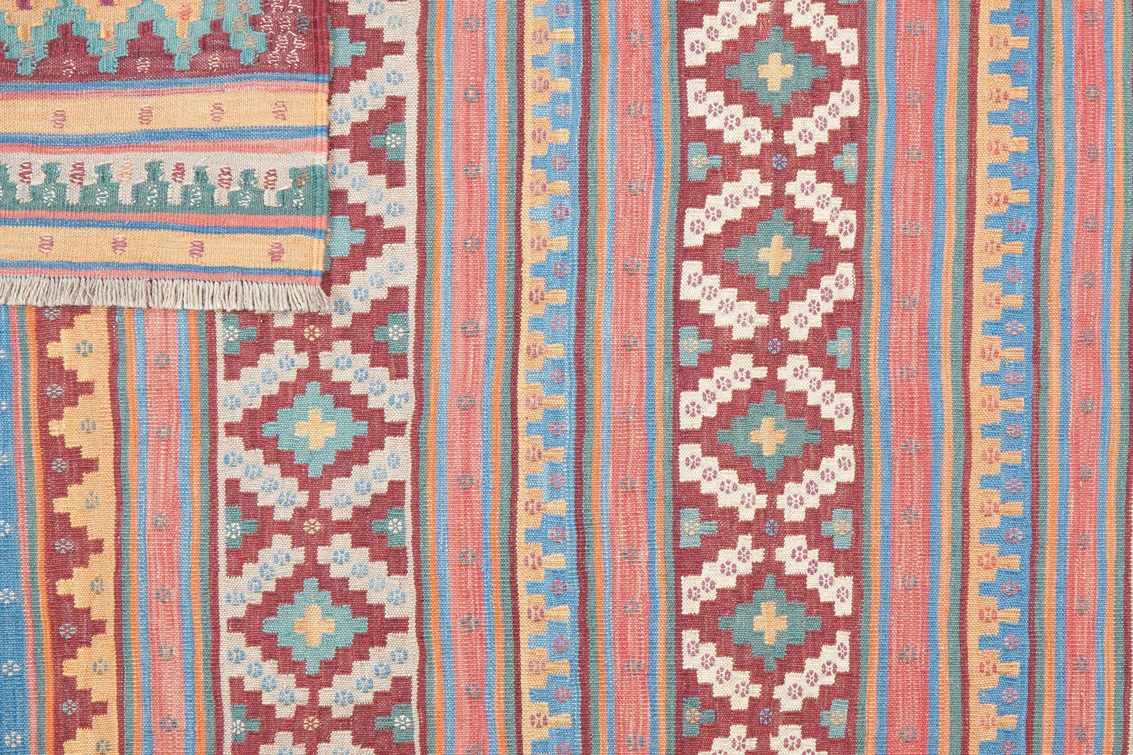 Sumak Sirdjan — Handmade, 160x234 cm, Multicolor, 100% Virgin Wool | View 6
