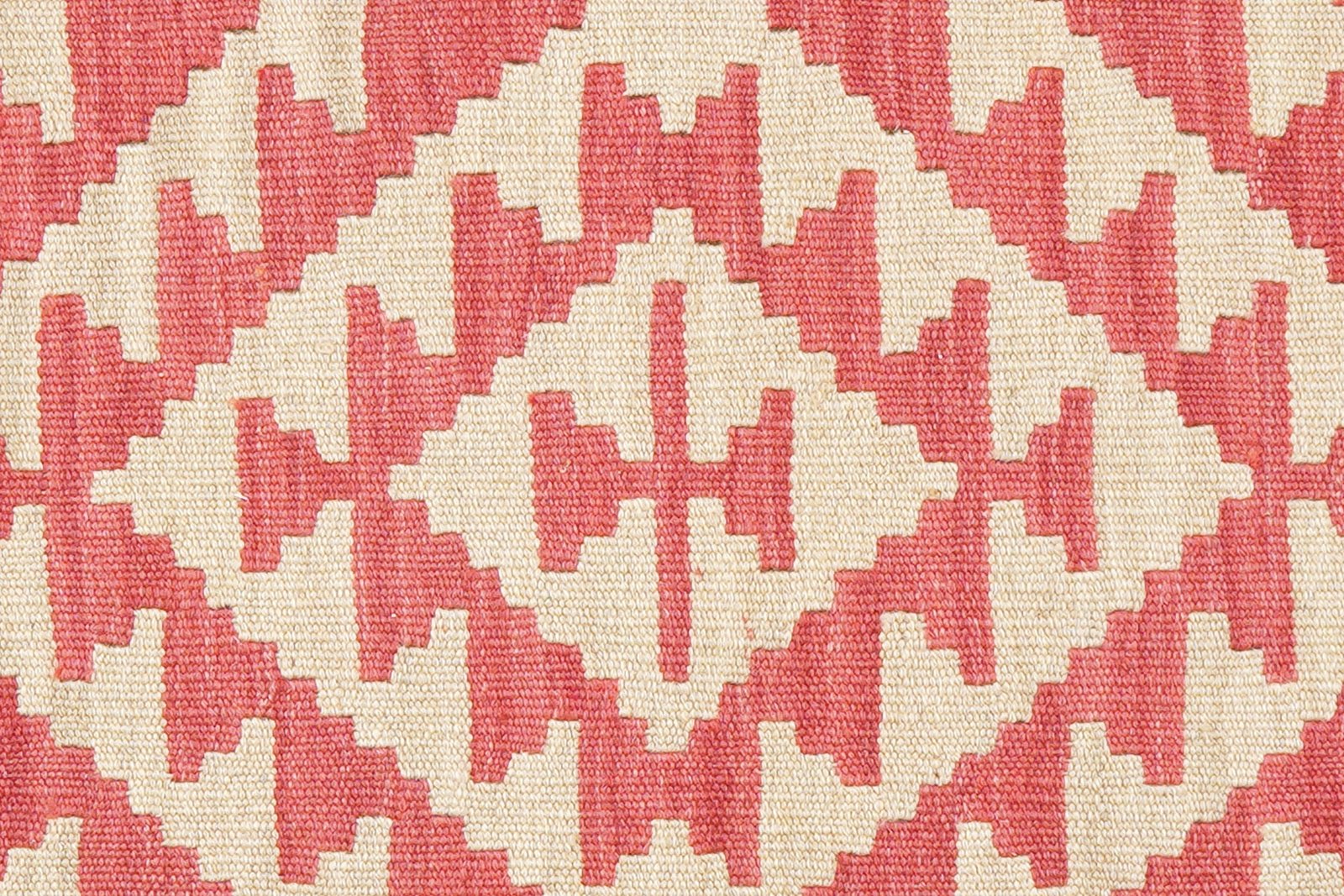 Kelim Gashgai — Handmade, 106x147 cm, Beige, 100% Virgin Wool | View 5