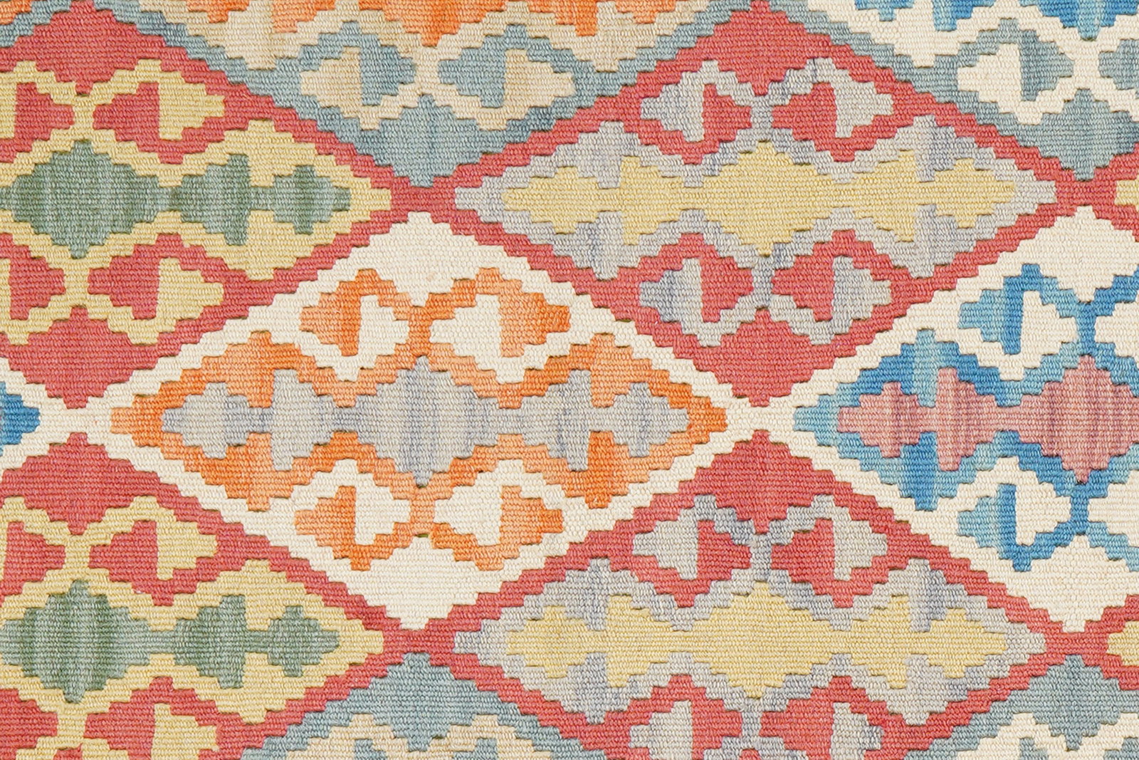 Kelim Gashgai — Handgefertigt, 180x124 cm, Grün, 100% Virgin Wool | View 6