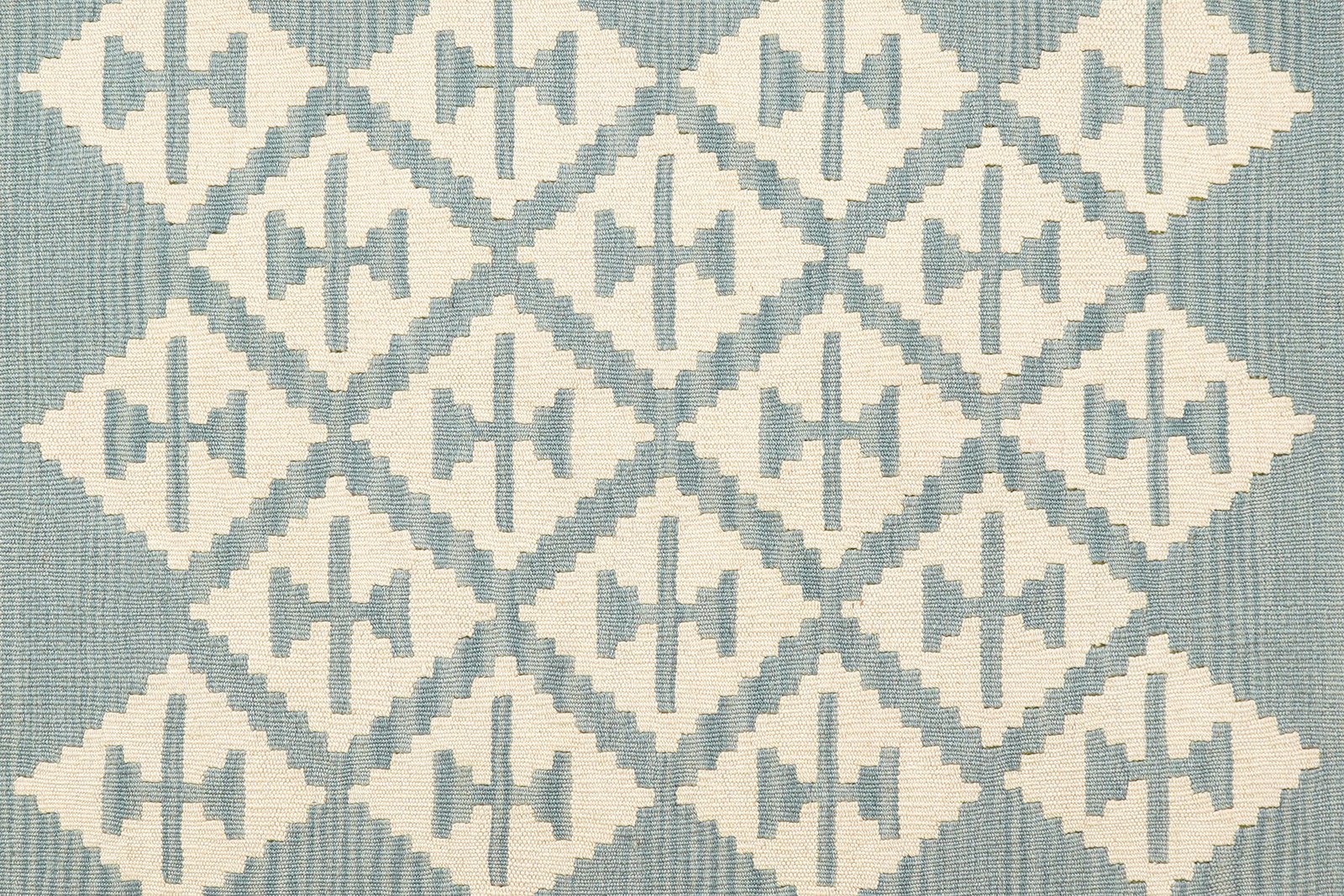 Kelim Gashgai — Handmade, 162x152 cm, Green, 100% Virgin Wool | View 5