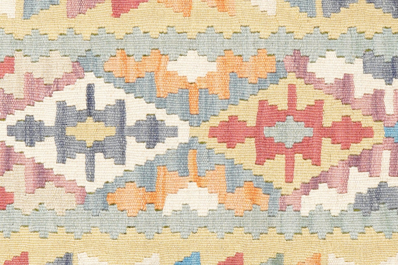 Kelim Gashgai — Handmade, 83x242 cm, Multicolor, 100% Virgin Wool | View 5