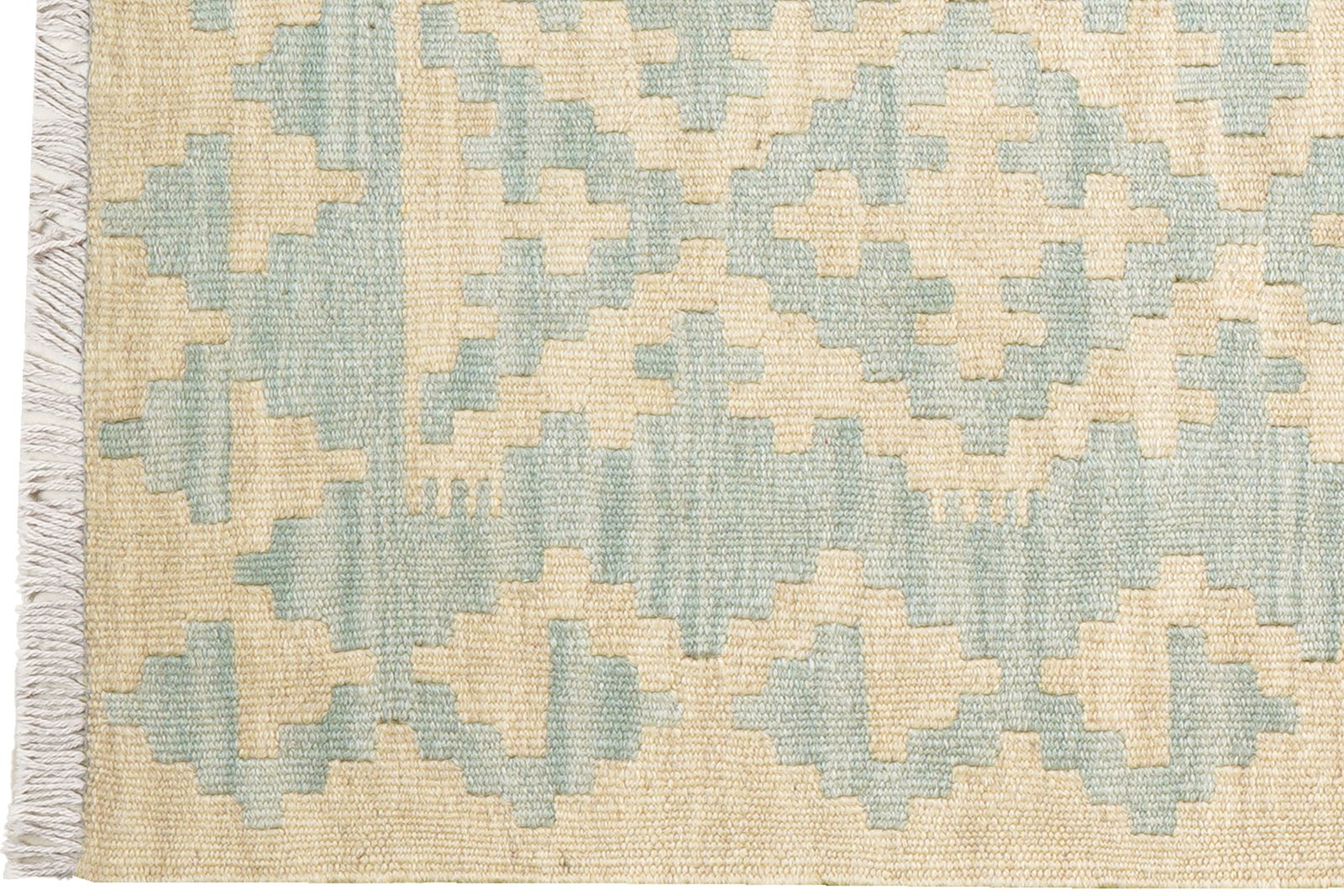 Kelim Gashgai — Handmade, 85x255 cm, Beige, 100% Virgin Wool | View 3