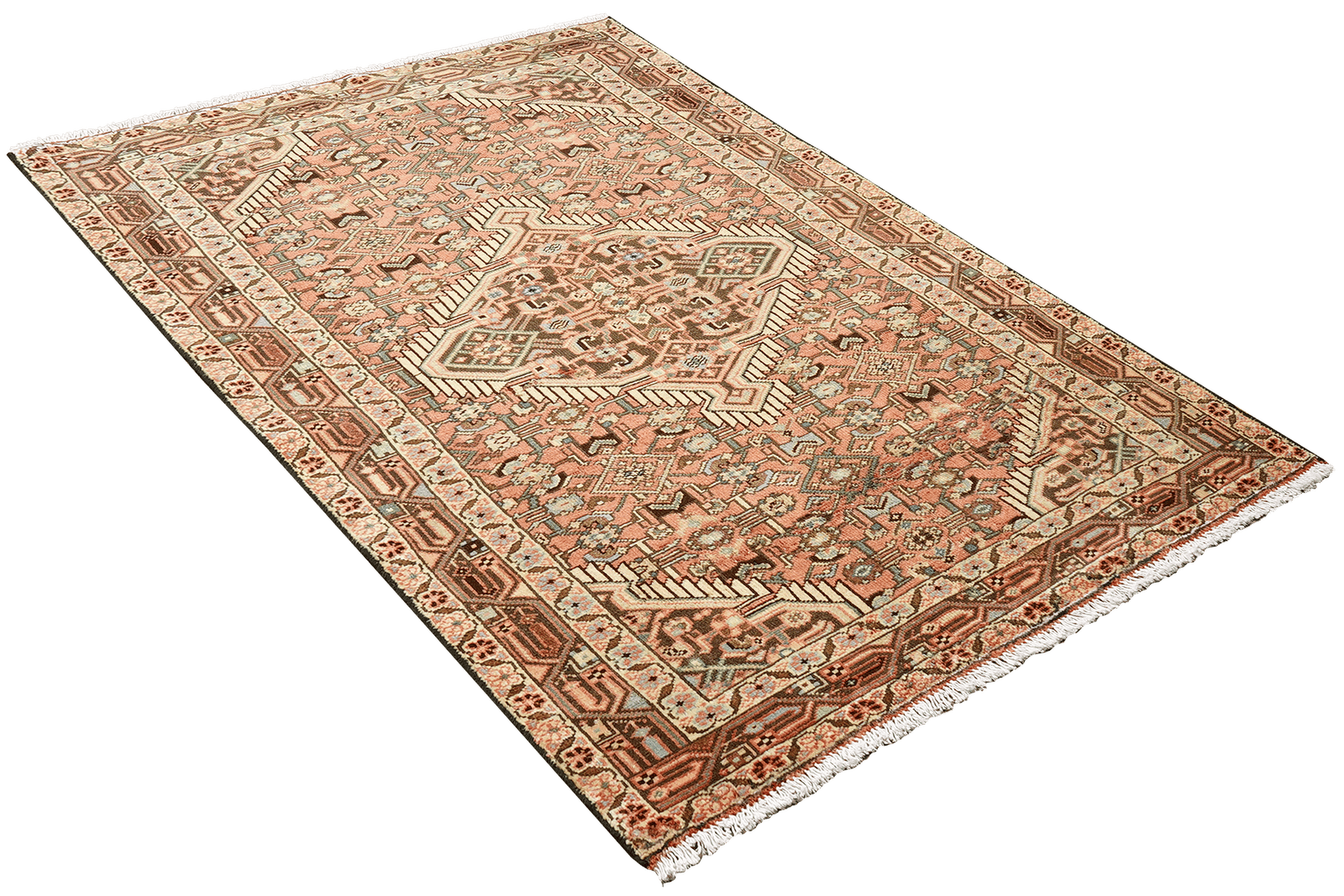 Heritage — Hand-knotted, 83x130 cm, Red, 100% Virgin Wool | View 4