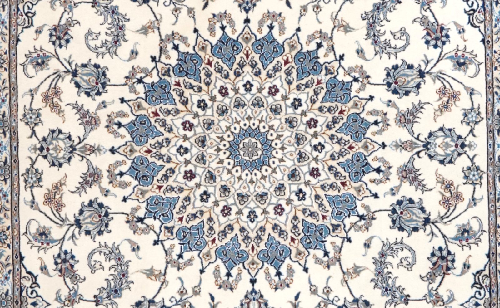Nain 12La — Hand-knotted, 245x345 cm, Beige, 100% Virgin Wool | View 4