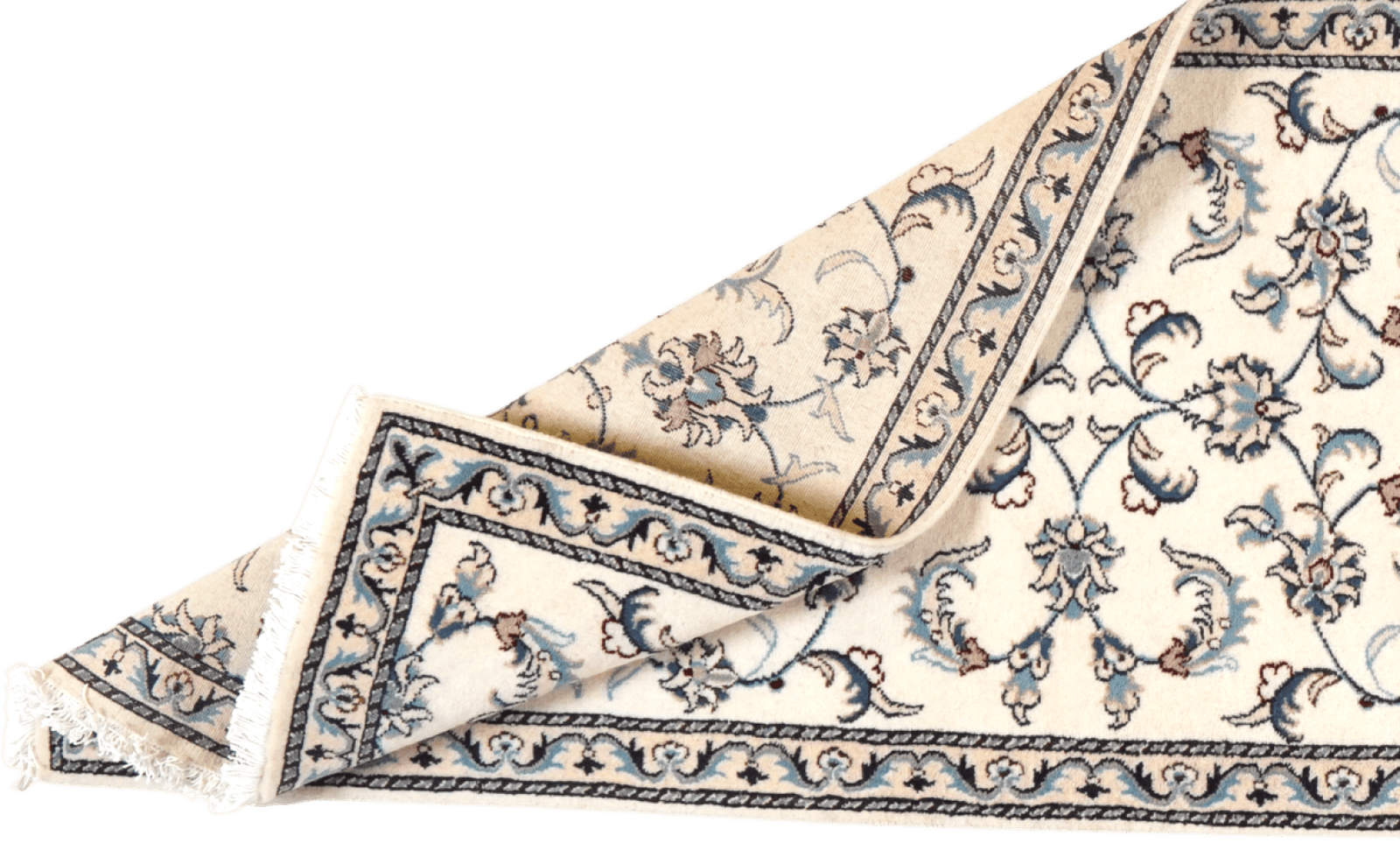Nain 12La — Hand-knotted, 78x285 cm, Beige, 100% Virgin Wool | View 5