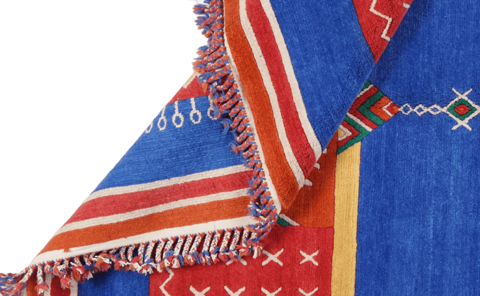 Nepal Maya — Hand-knotted, 170x240 cm, Blue, 100% Virgin Wool | View 5