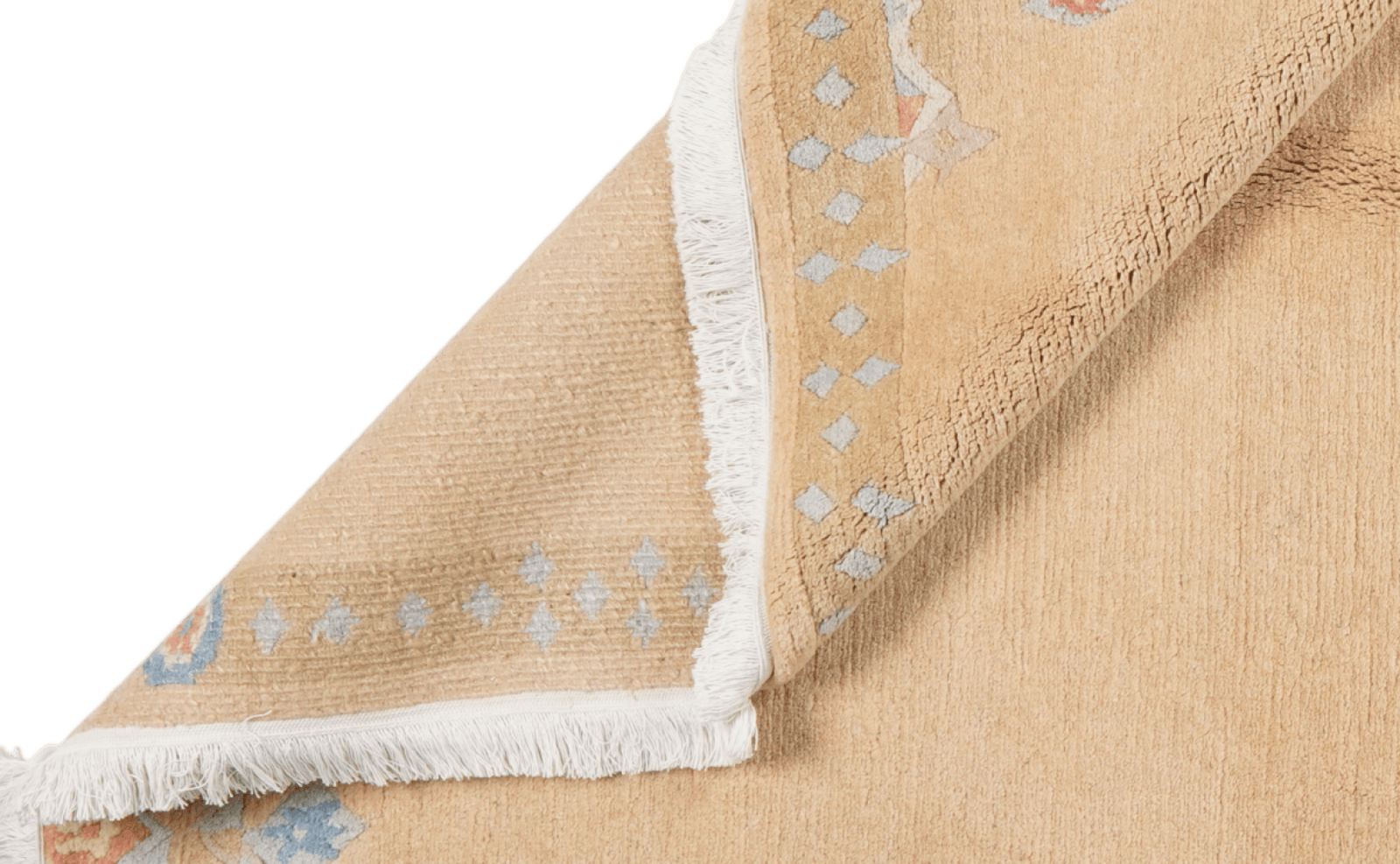 Nepal Laxmi — Hand-knotted, 173x244 cm, Beige, 100% Virgin Wool | View 5