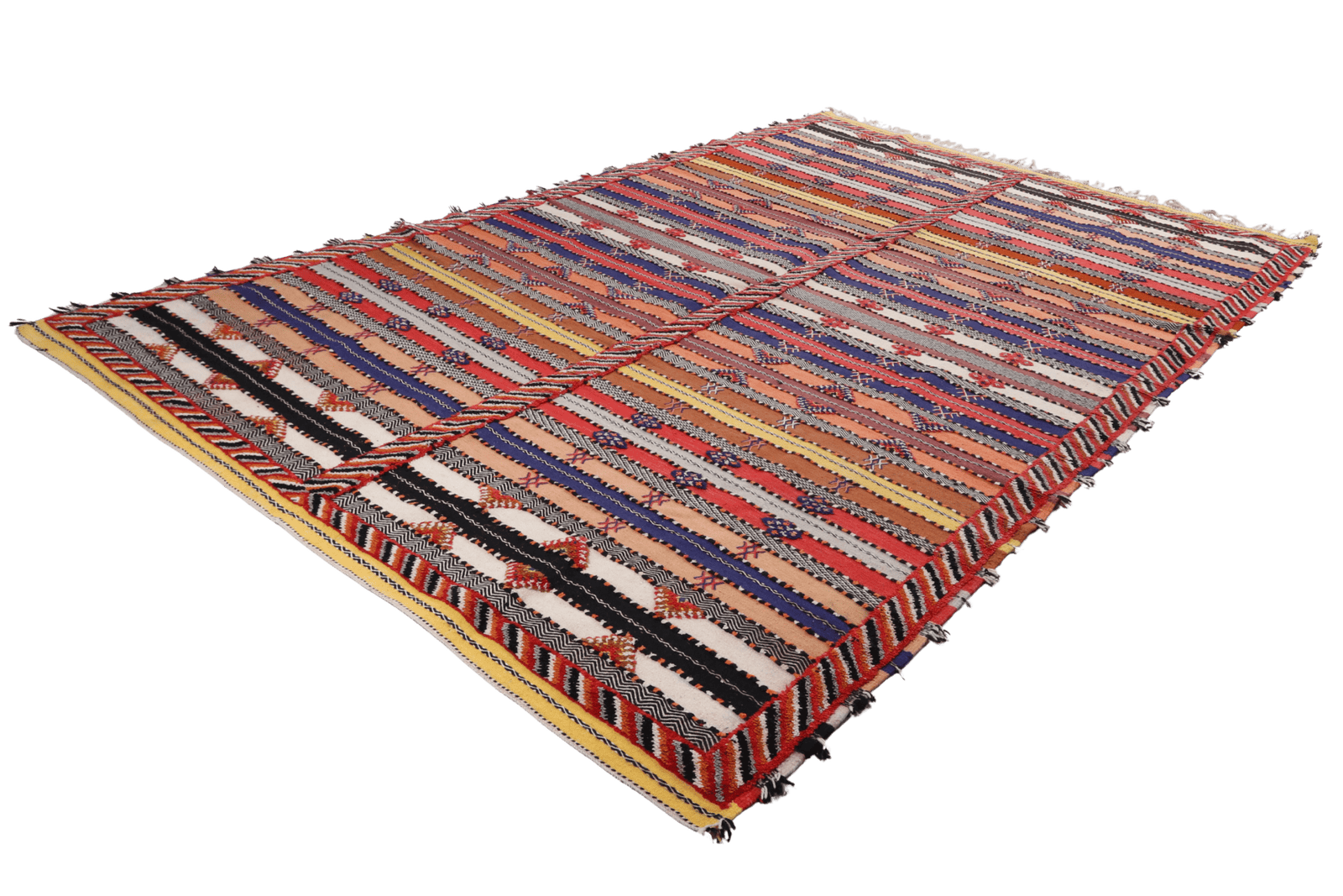 Marokko — Hand-knotted, 220x325 cm, Multicolor, 100% Virgin Wool | View 6
