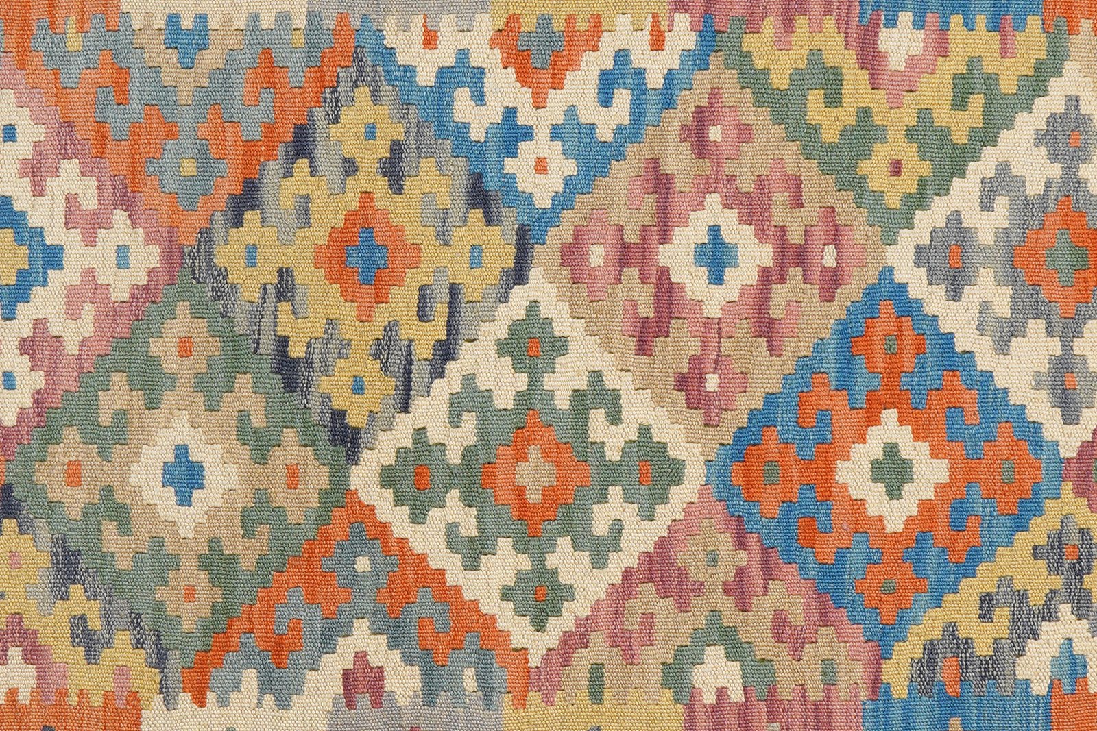 Kelim Gashgai — Handmade, 121x170 cm, Multicolor, 100% Virgin Wool | View 5
