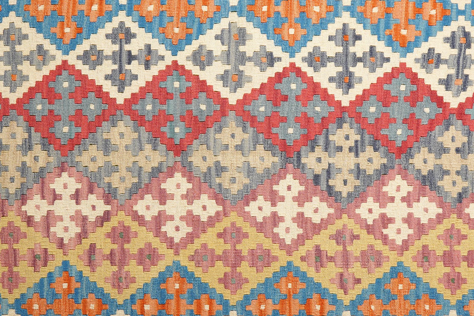 Kelim Gashgai — Handmade, 175x235 cm, Multicolor, 100% Virgin Wool | View 5