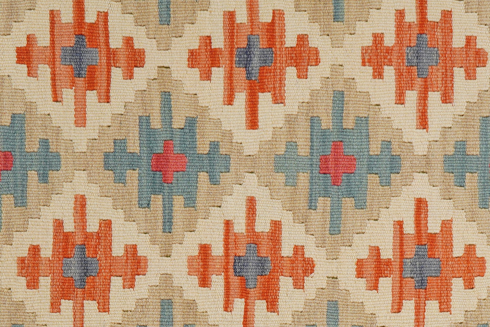 Kelim Gashgai — Handgefertigt, 250x83 cm, Bunt, 100% Virgin Wool | View 6