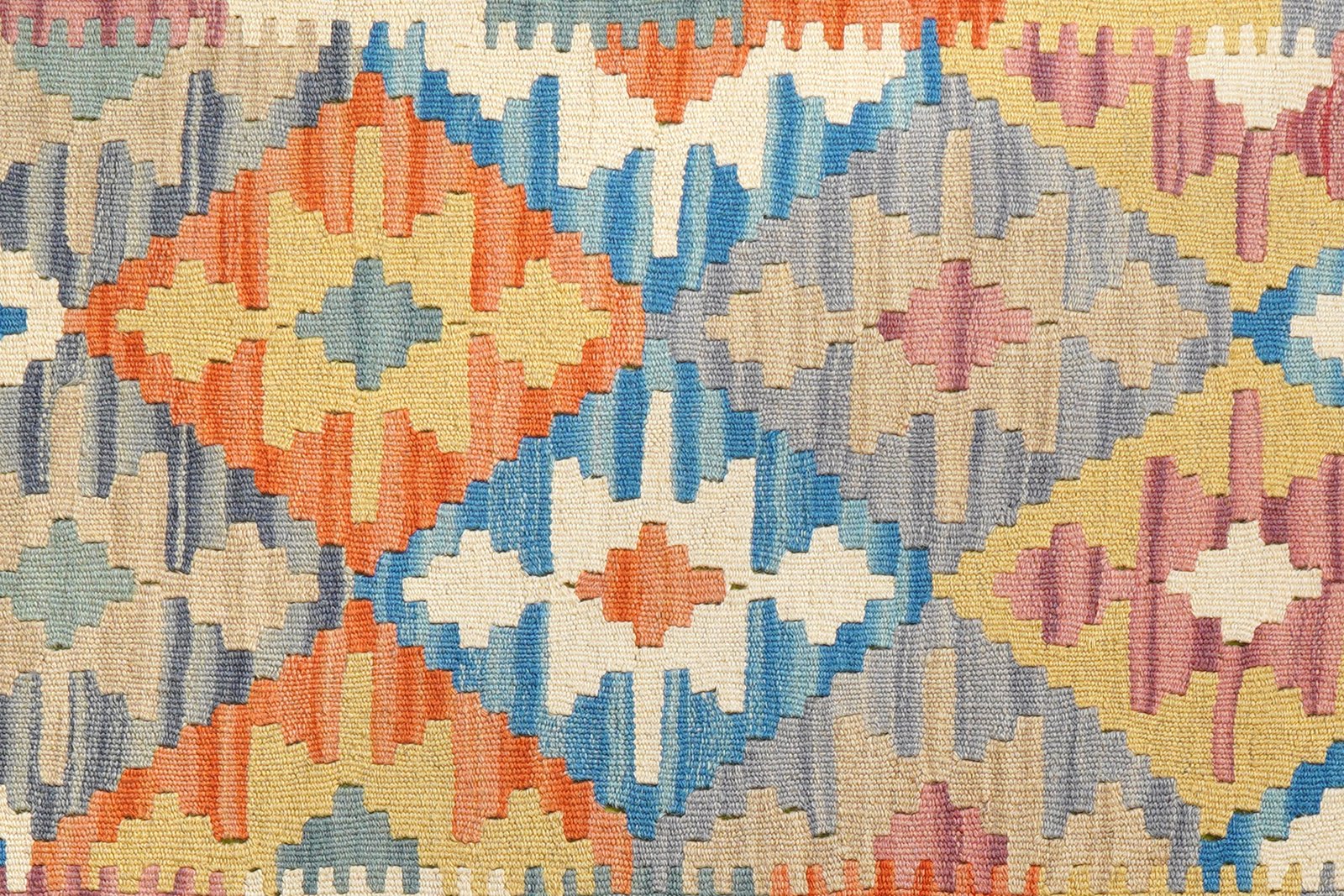Kelim Gashgai — Handmade, 102x151 cm, Multicolor, 100% Virgin Wool | View 5