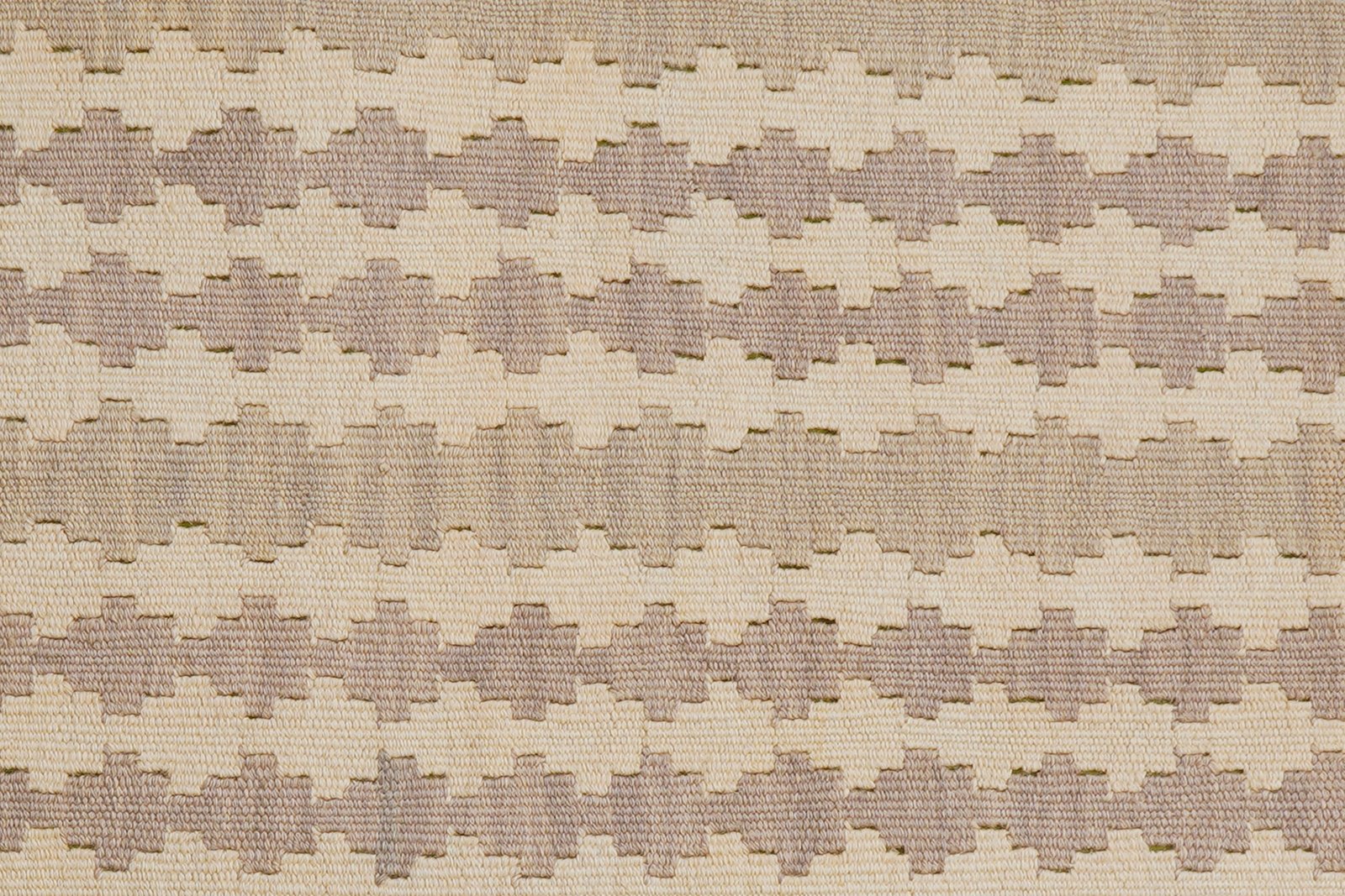 Kelim Gashgai — Handmade, 122x175 cm, Grey, 100% Virgin Wool | View 5