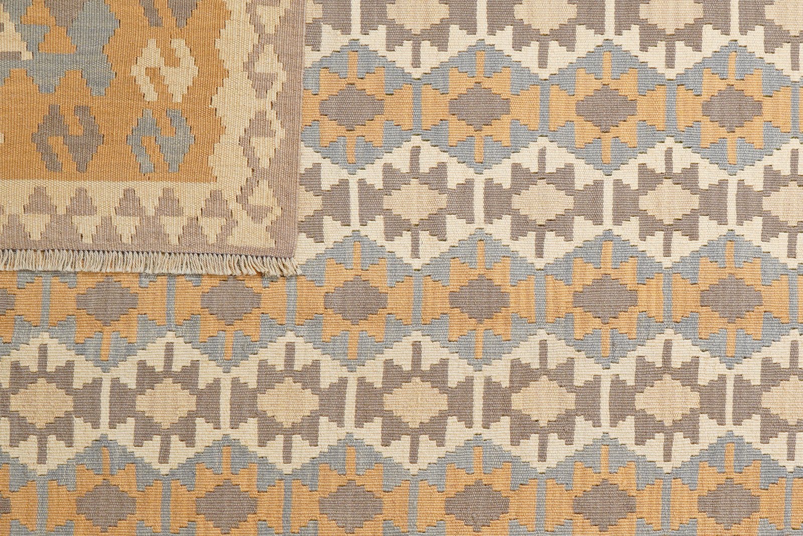 Kelim Gashgai — Handmade, 178x241 cm, Multicolor, 100% Virgin Wool | View 6