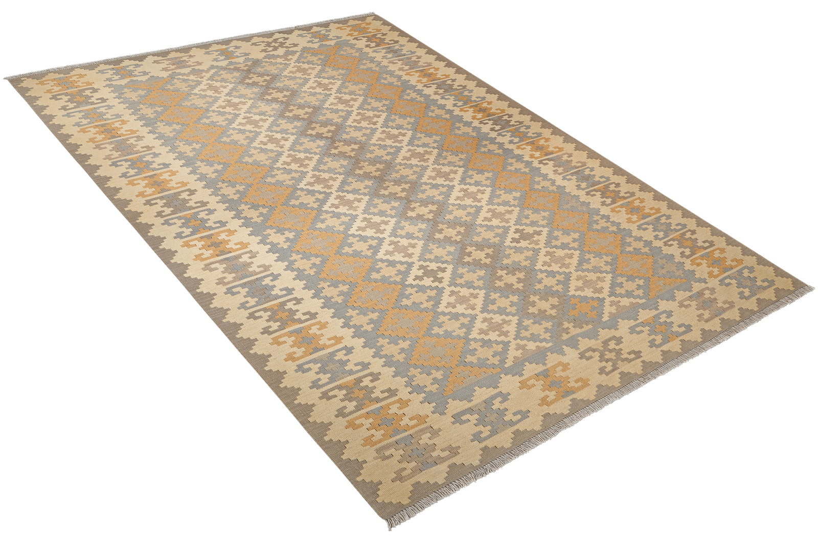 Kelim Gashgai — Handmade, 175x242 cm, Multicolor, 100% Virgin Wool | View 4