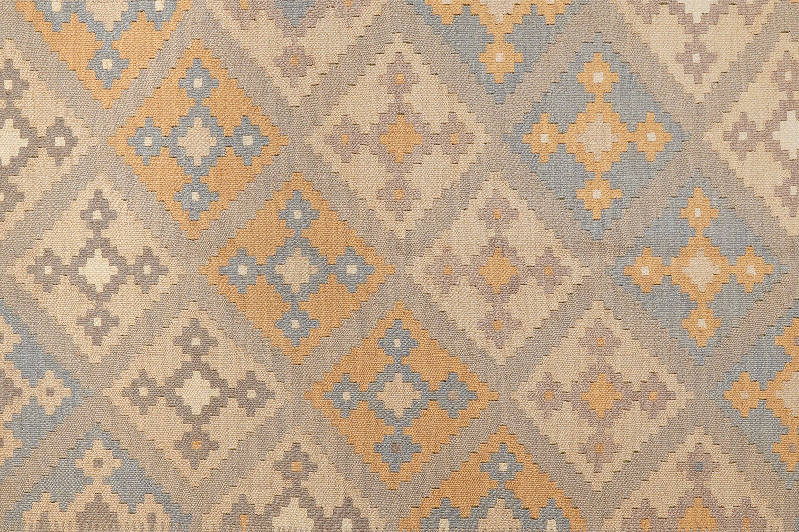 Kelim Gashgai — Handmade, 184x248 cm, Grey, 100% Virgin Wool | View 5