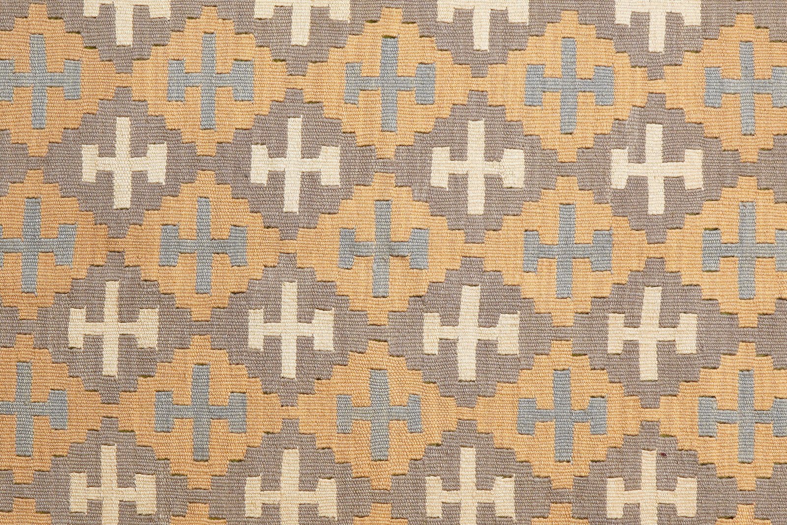 Kelim Gashgai — Handmade, 176x234 cm, Grey, 100% Virgin Wool | View 5