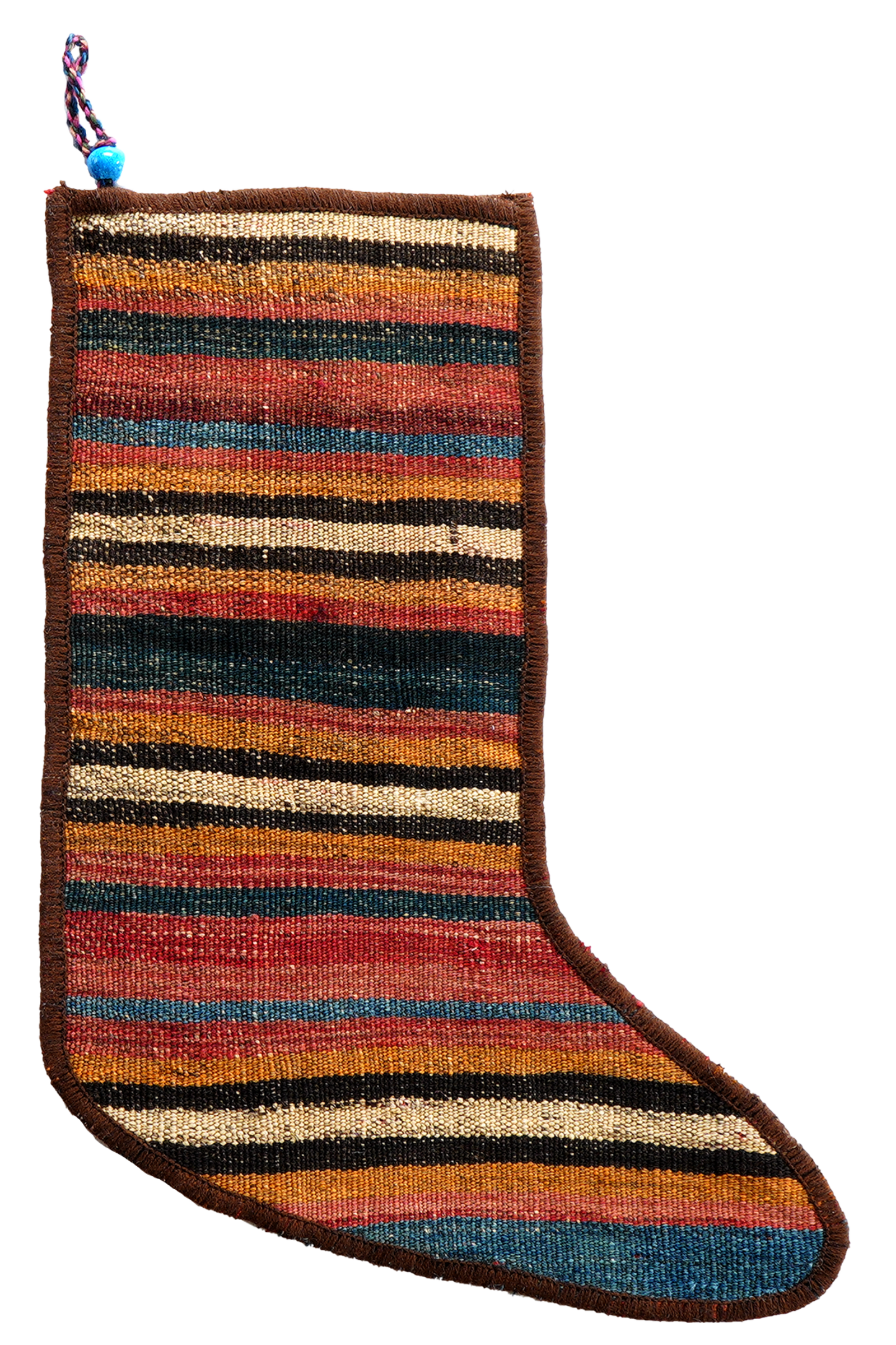 Weihnachtsstrumpf — Handgefertigt, 41x56 cm, Bunt, 100% Virgin Wool | Main view