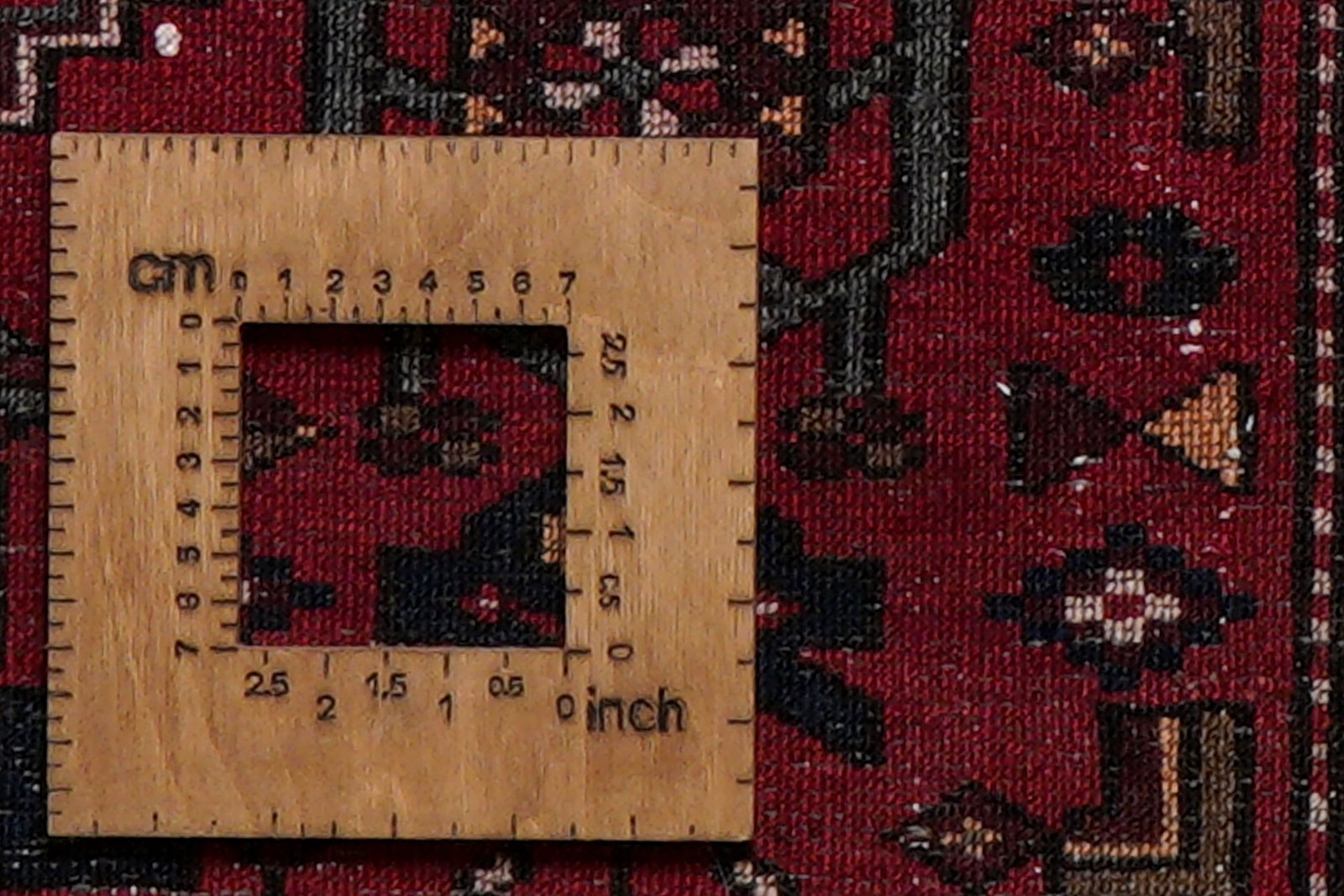 Khamseh — Hand-knotted, 141x228 cm, Black, 100% Virgin Wool | View 8