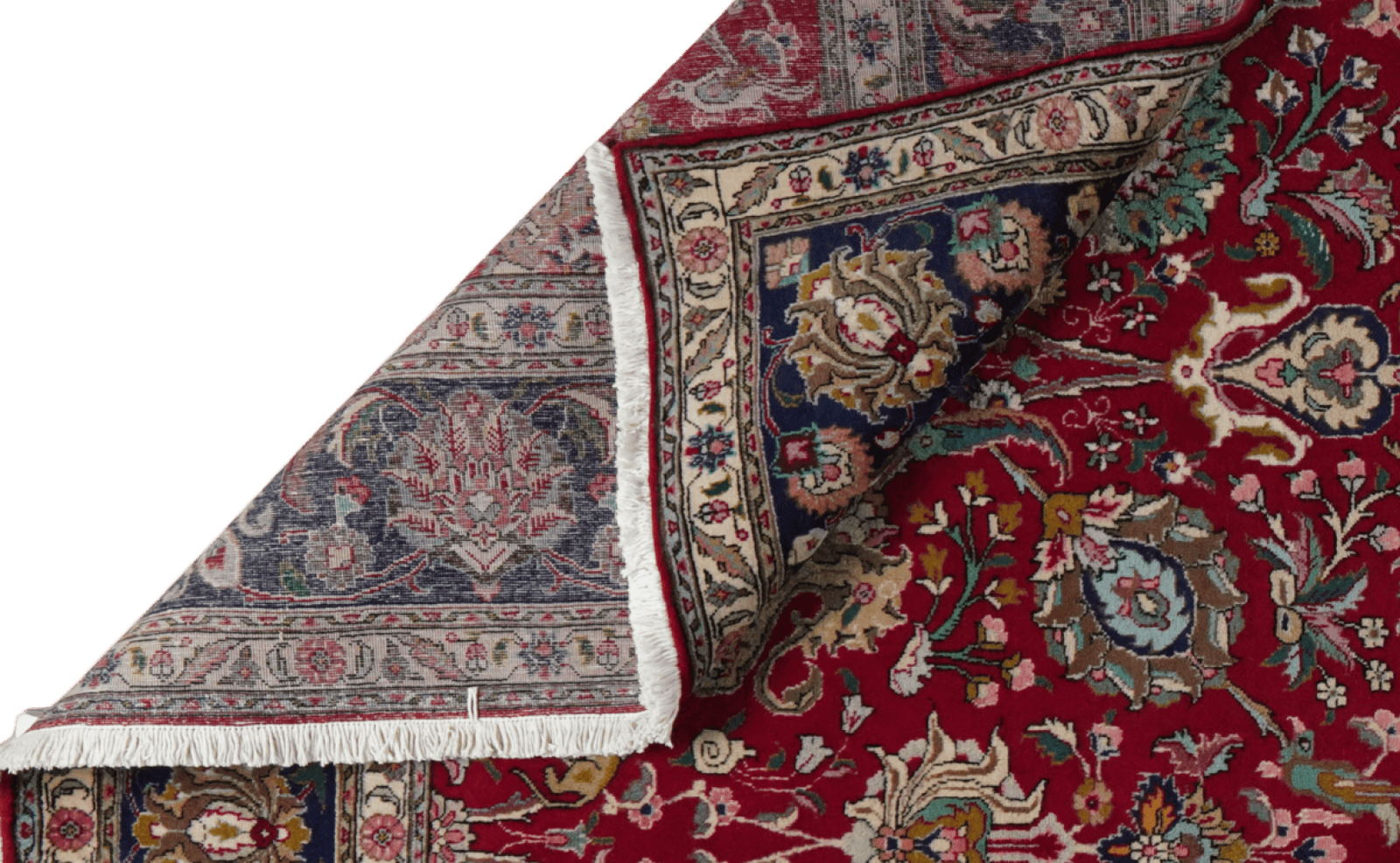 Tabriz — Hand-knotted, 292x404 cm, Red, 100% Virgin Wool | View 5