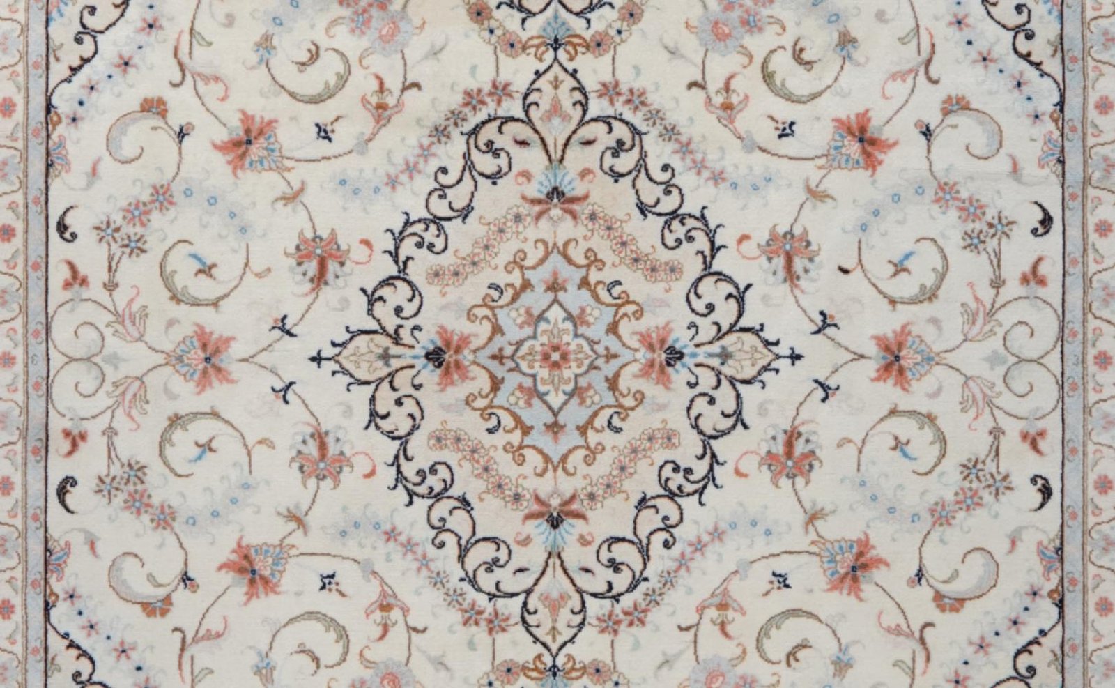Yazd — Hand-knotted, 248x359 cm, Beige, 100% Virgin Wool | View 4