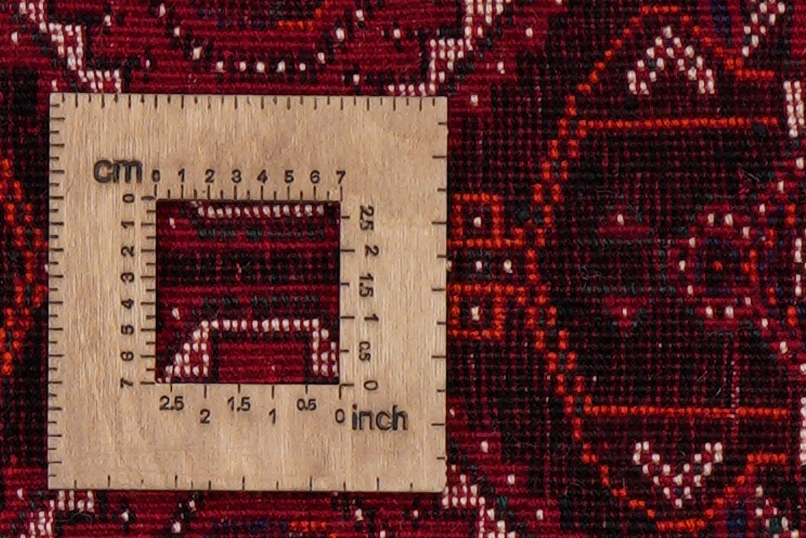Shiraz — Hand-knotted, 104x157 cm, Red, 100% Virgin Wool | View 8