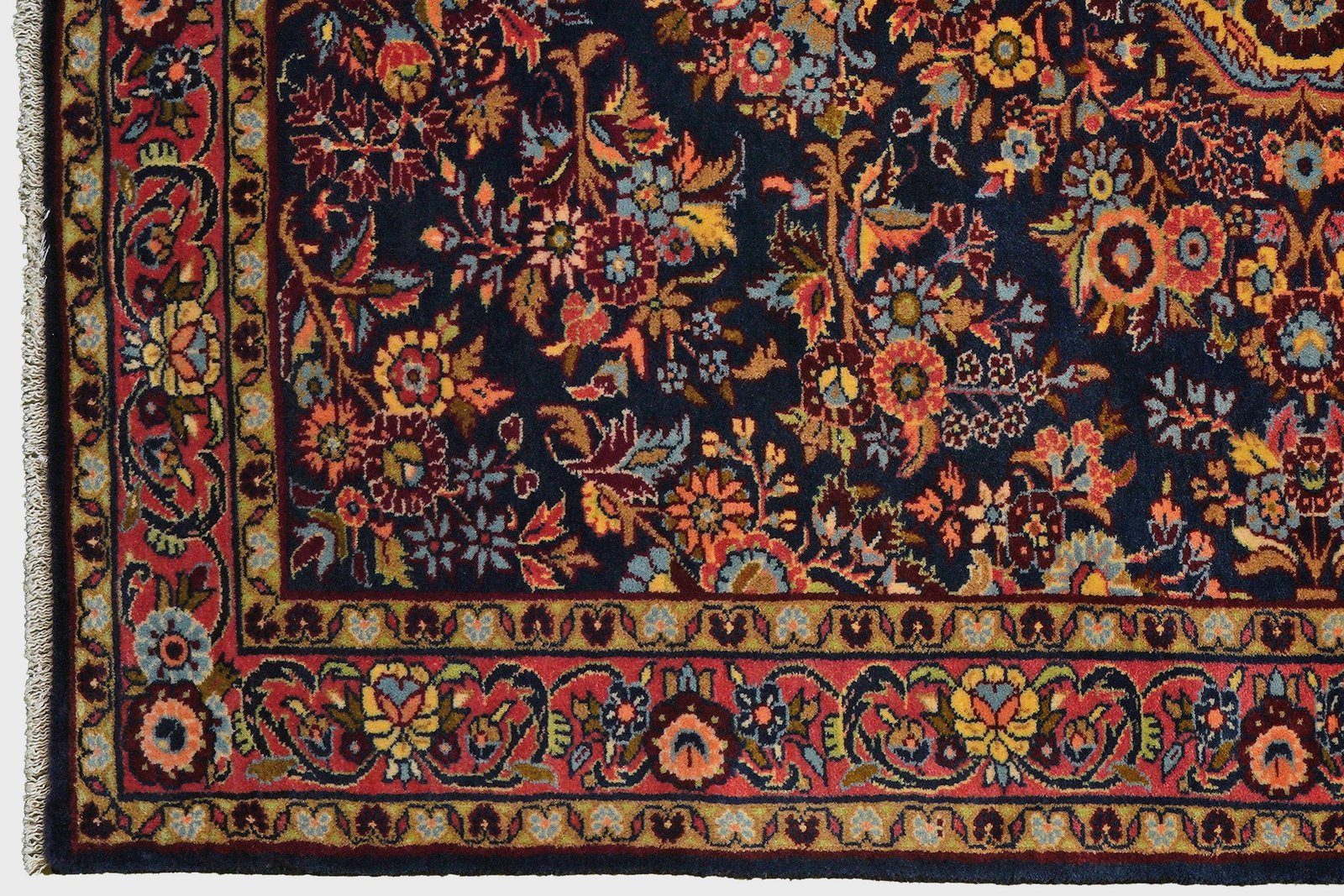 Mehreban — Hand-knotted, 132x200 cm, Blue, 100% Virgin Wool | View 3