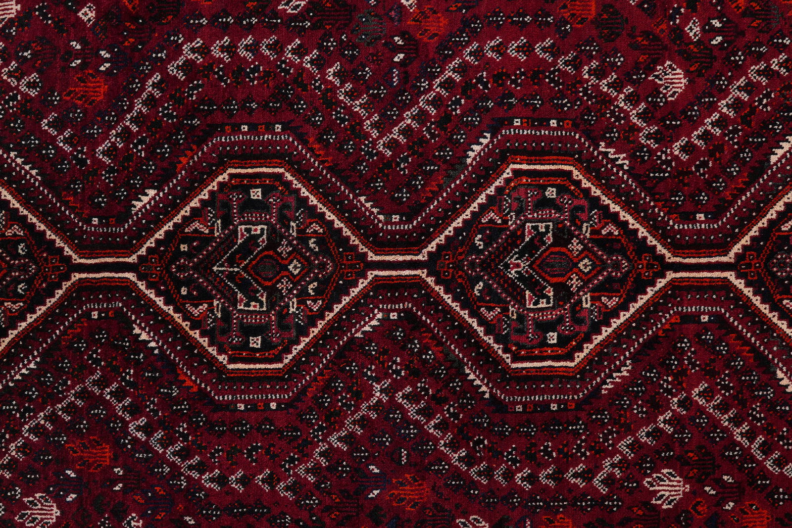 Shiraz — Handgefertigt, 308x209 cm, Beige, 100% Virgin Wool | View 7
