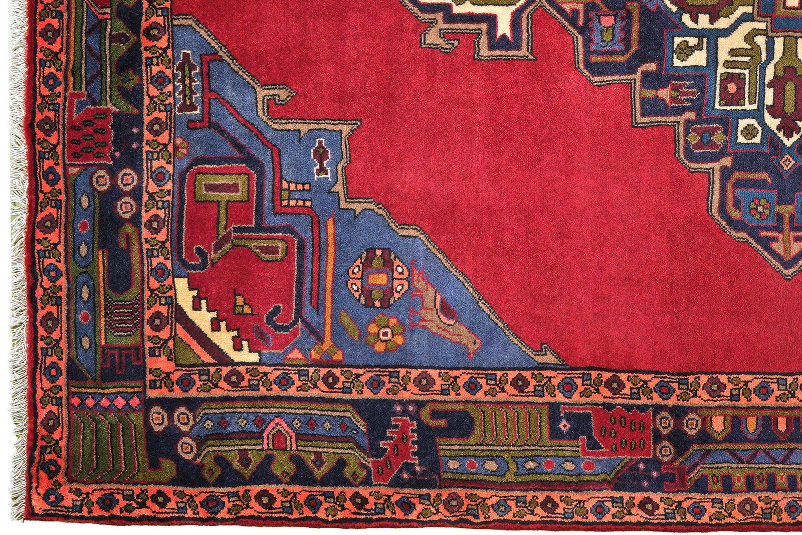 Kolyai — Handgefertigt, 233x153 cm, Bunt, 100% Virgin Wool | View 4