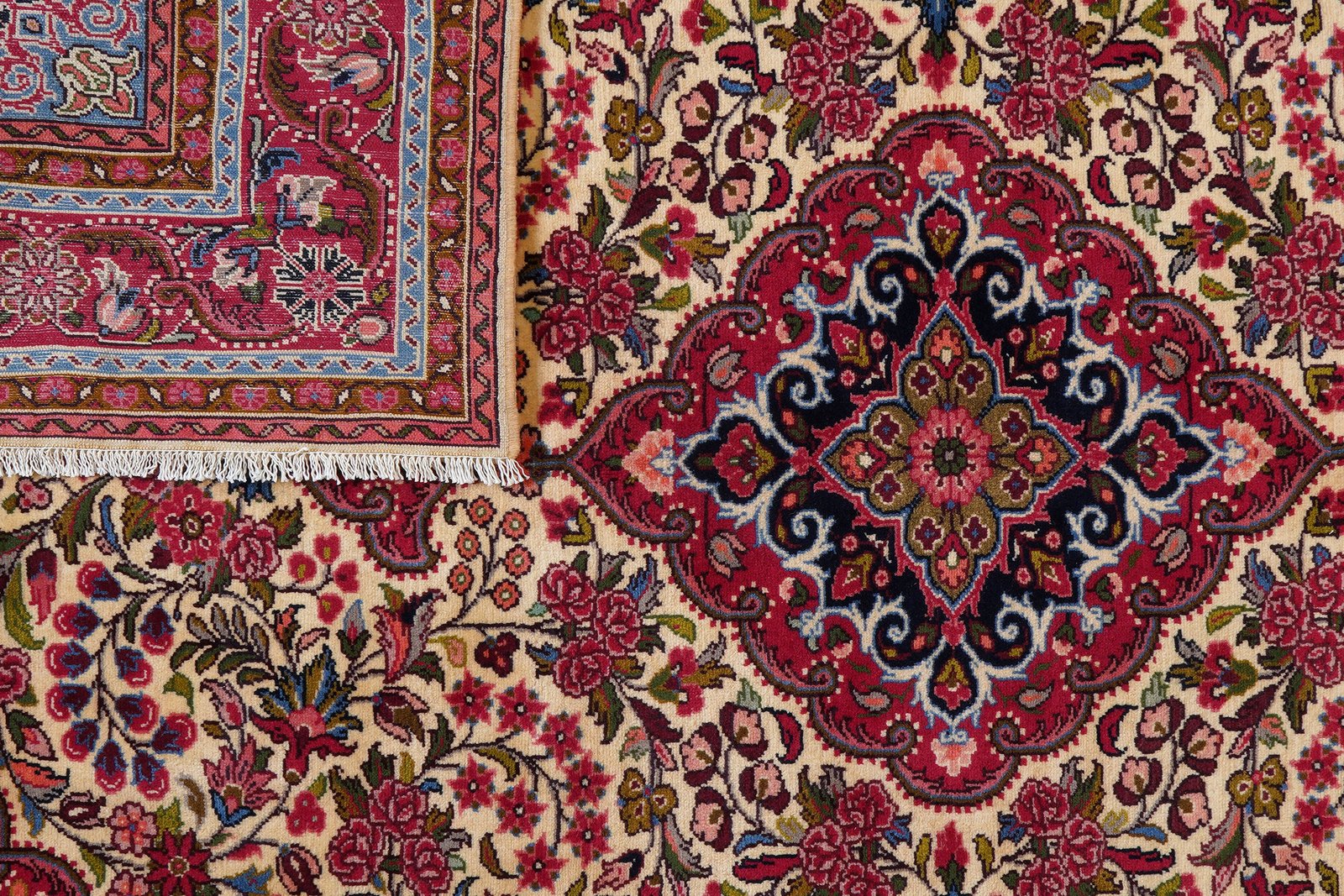 Djozan — Hand-knotted, 204x284 cm, Beige, 100% Virgin Wool | View 7