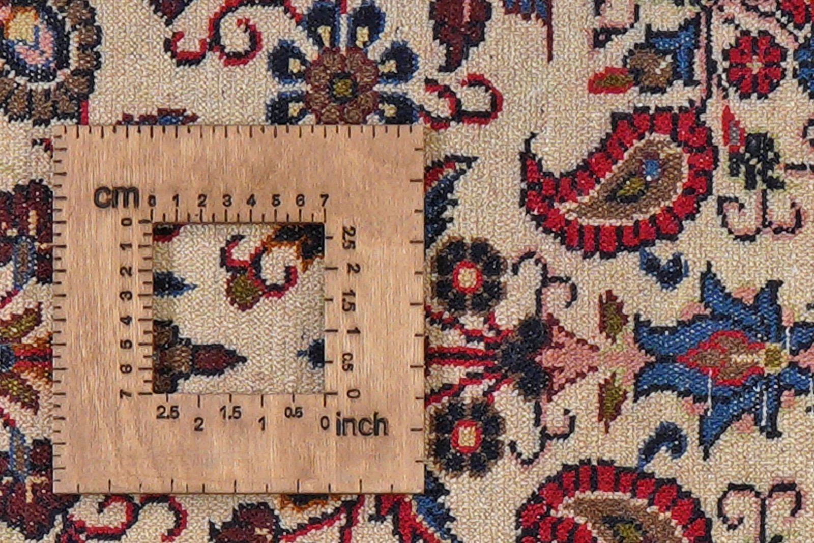 Mehreban — Hand-knotted, 78x185 cm, Beige, 100% Virgin Wool | View 8
