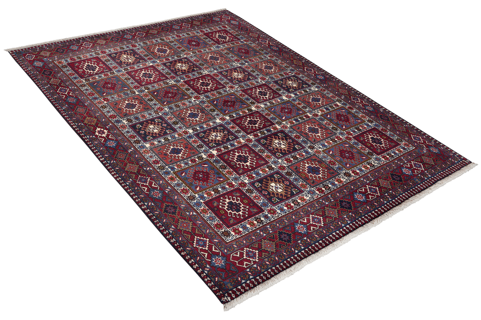 Yalameh — Hand-knotted, 156x197 cm, Multicolor, 100% Virgin Wool | View 4